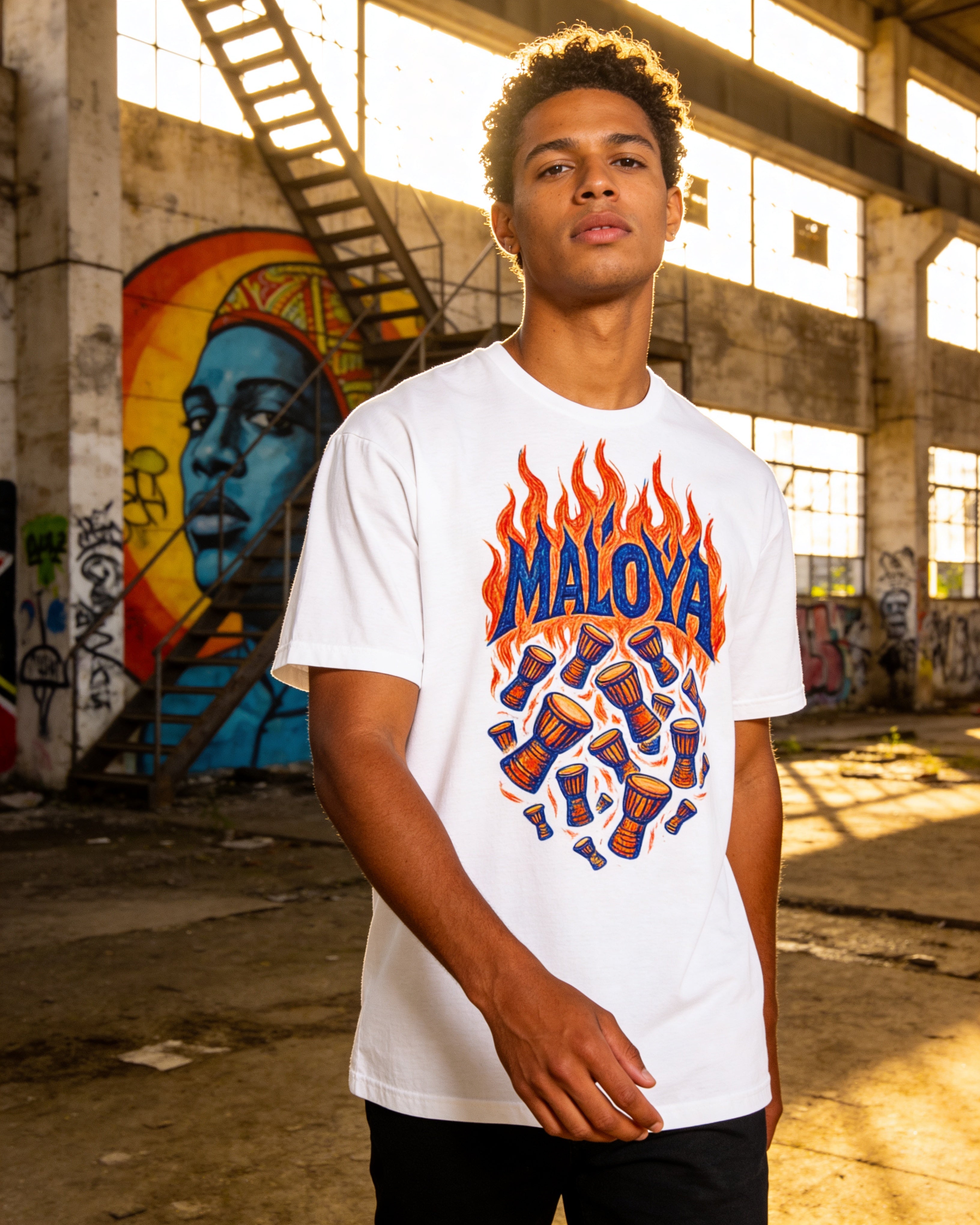 GRAN GUÈL - 100%  La Réunion - T-Shirt unisexe - "MALOYA (10)"