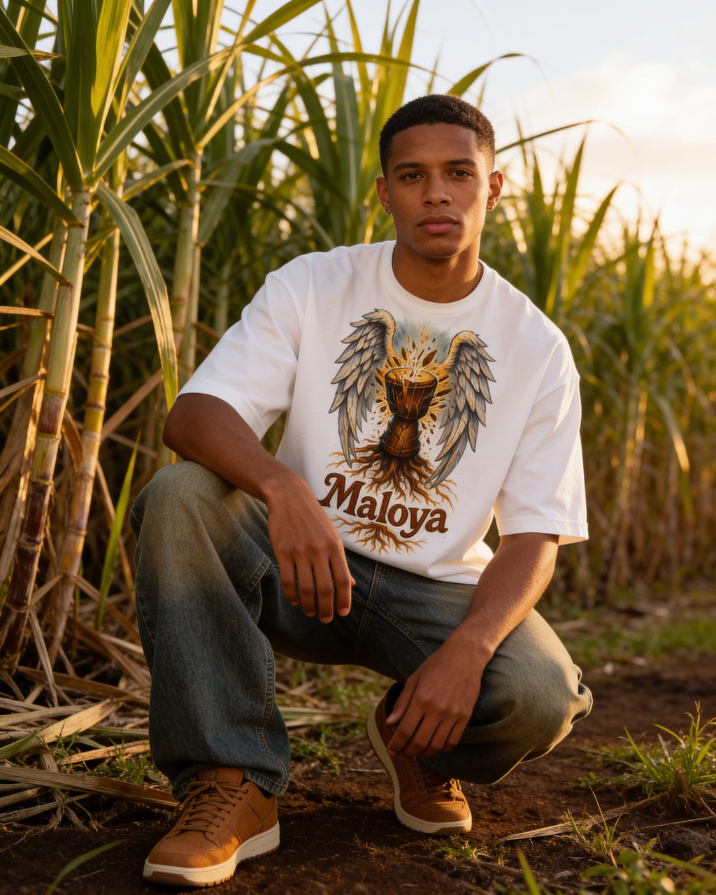 GRAN GUÈL - 100%  La Réunion - T-Shirt unisexe - "MALOYA (11)"