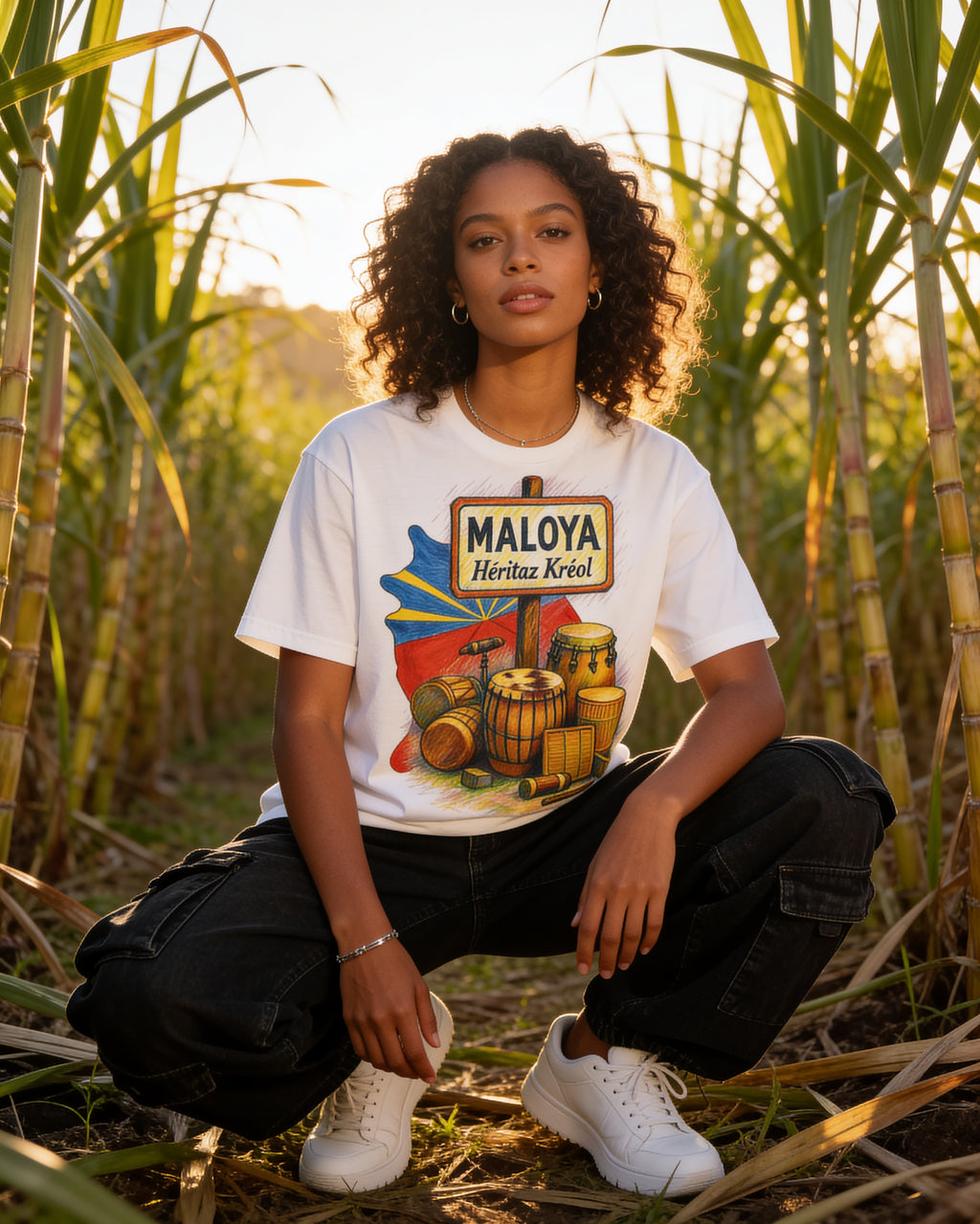 GRAN GUÈL - 100%  La Réunion - T-Shirt unisexe - "MALOYA (12)"
