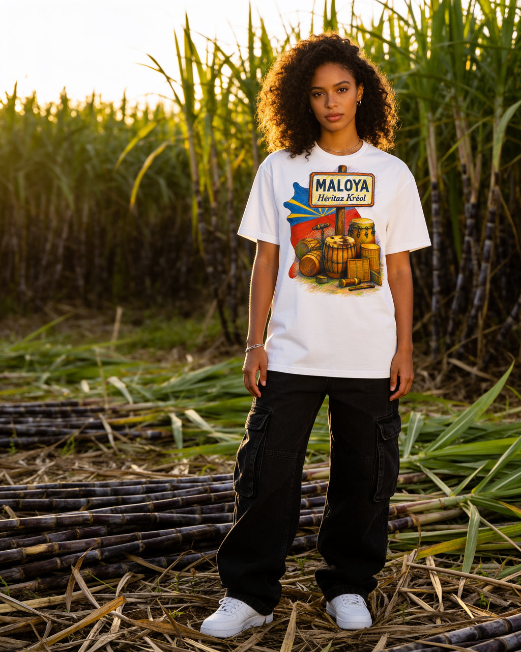 GRAN GUÈL - 100%  La Réunion - T-Shirt unisexe - "MALOYA (12)"