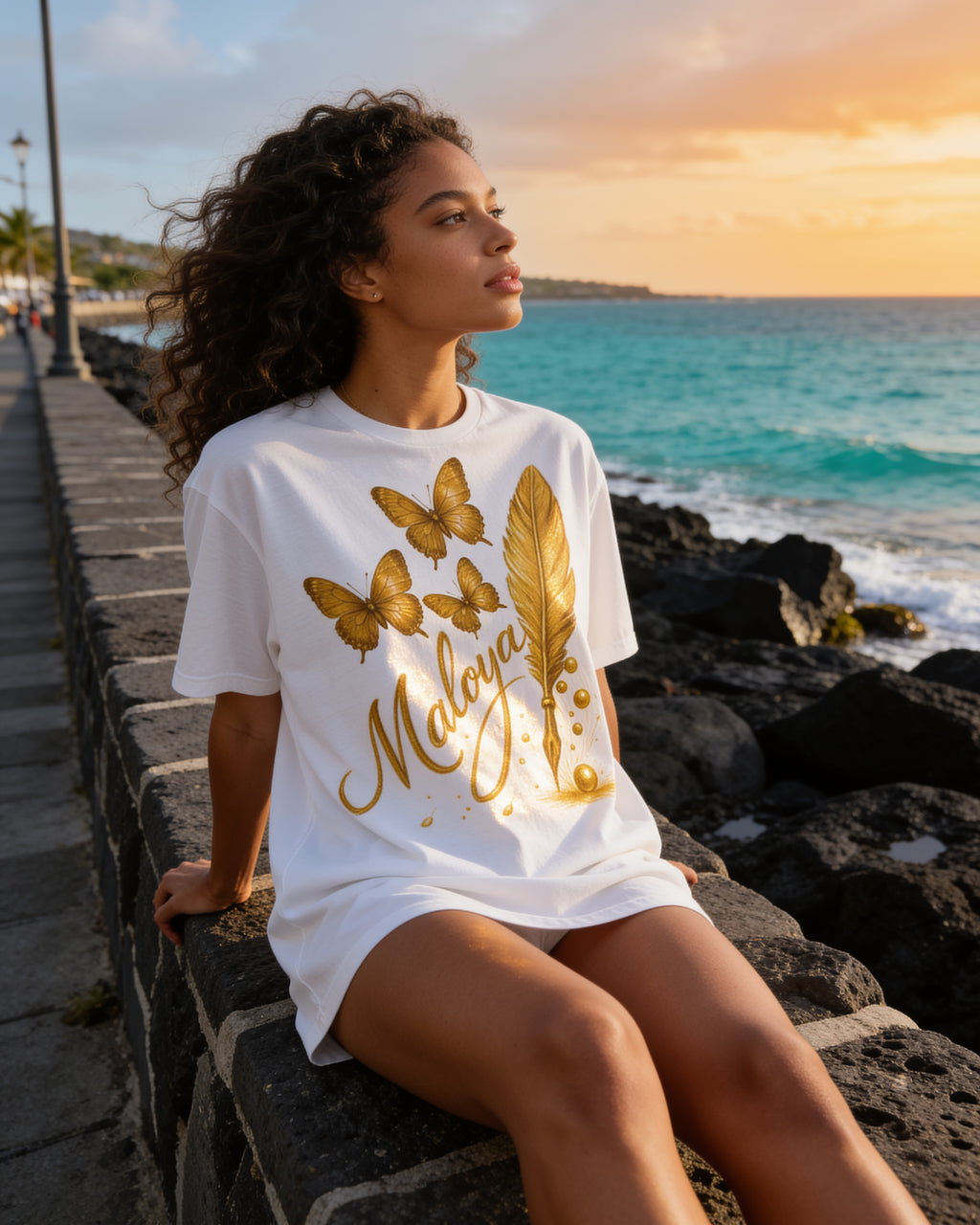GRAN GUÈL - 100%  La Réunion - T-Shirt unisexe - "MALOYA (13)"