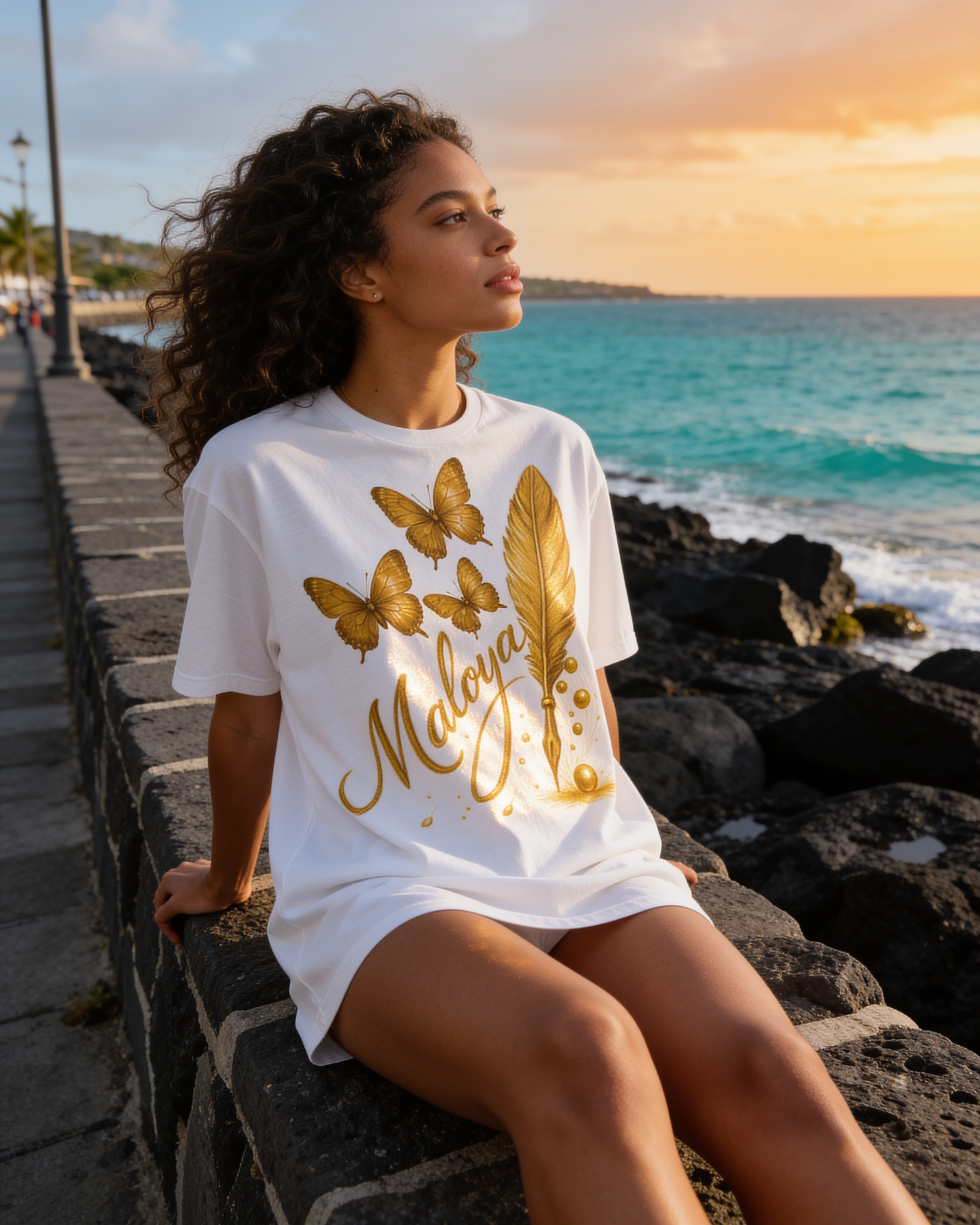 GRAN GUÈL - 100%  La Réunion - T-Shirt unisexe - "MALOYA (13)"