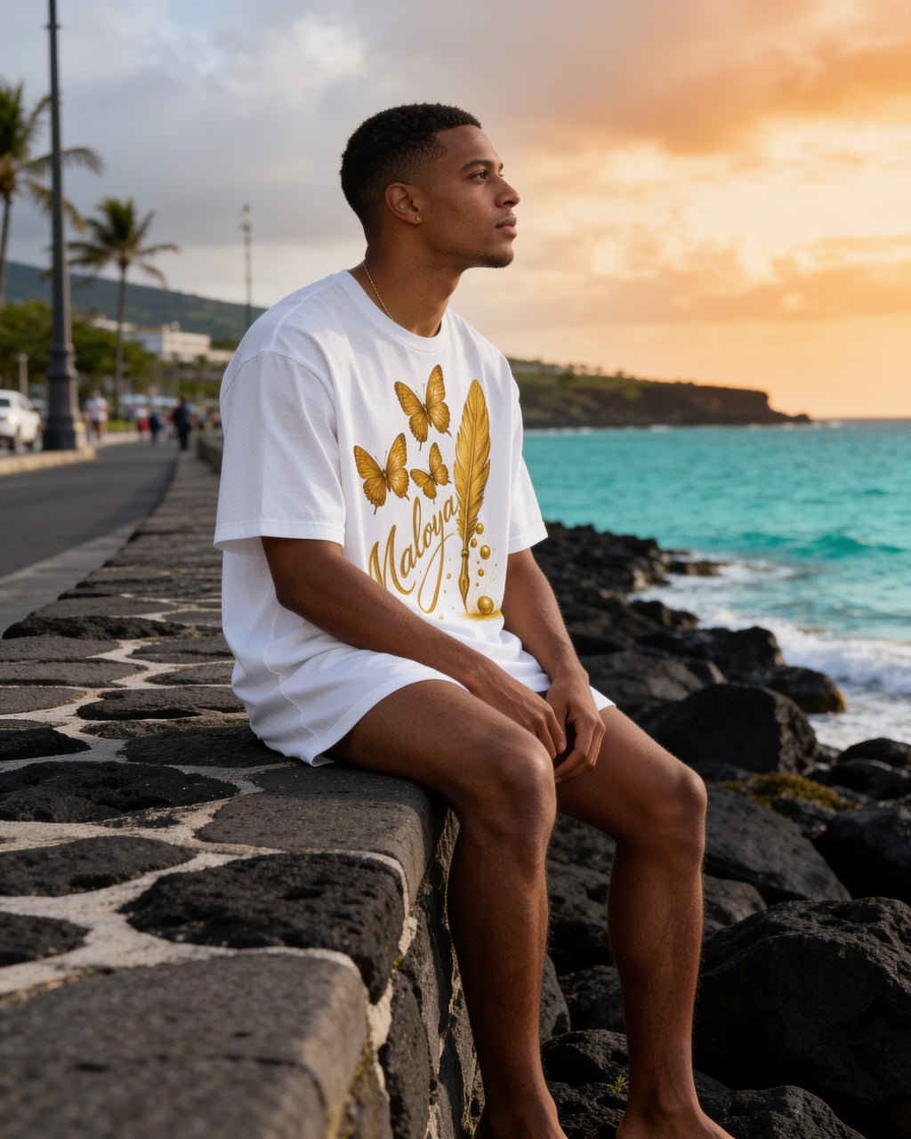 GRAN GUÈL - 100%  La Réunion - T-Shirt unisexe - "MALOYA (13)"
