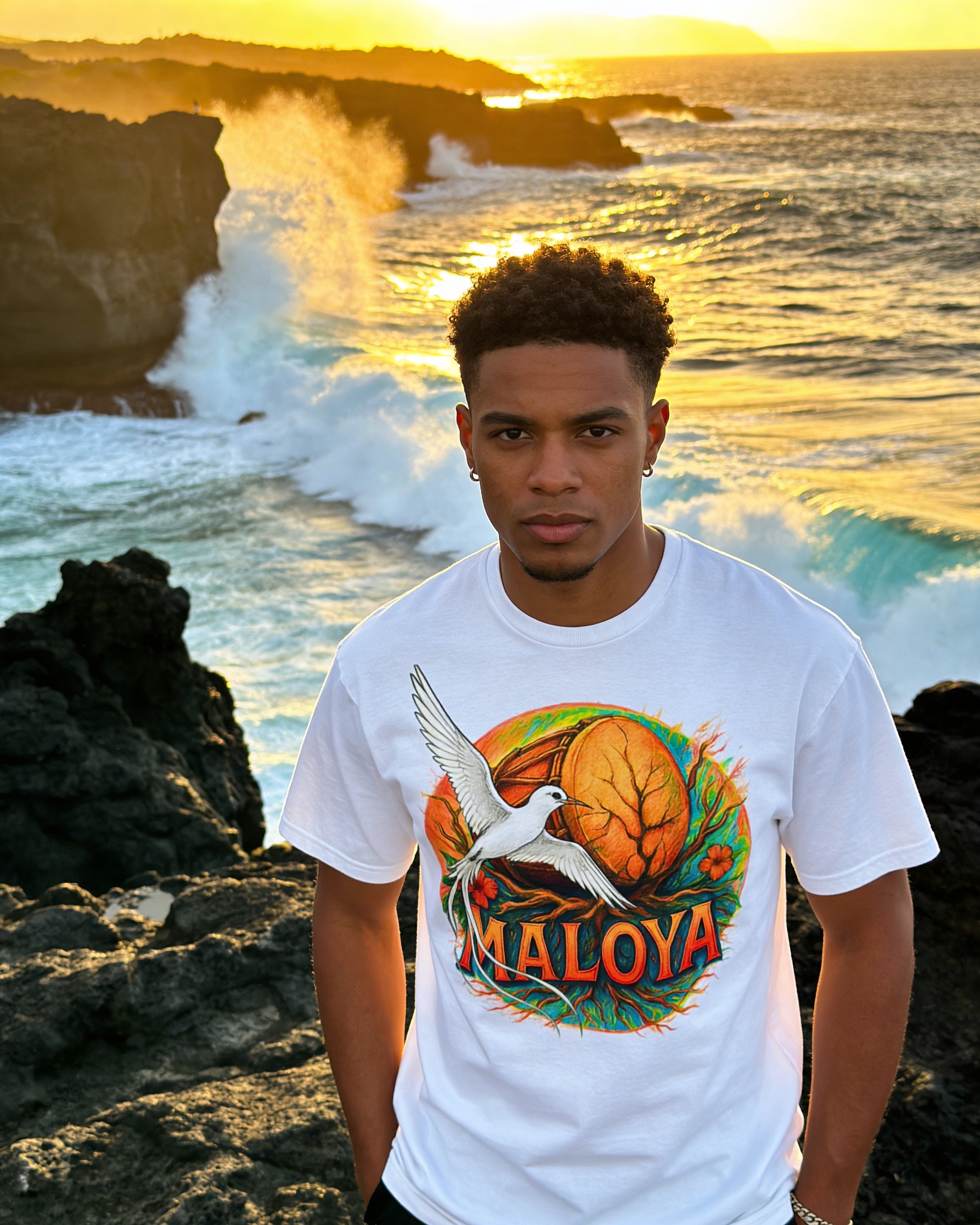 GRAN GUÈL - 100%  La Réunion - T-Shirt unisexe - "MALOYA (9)"