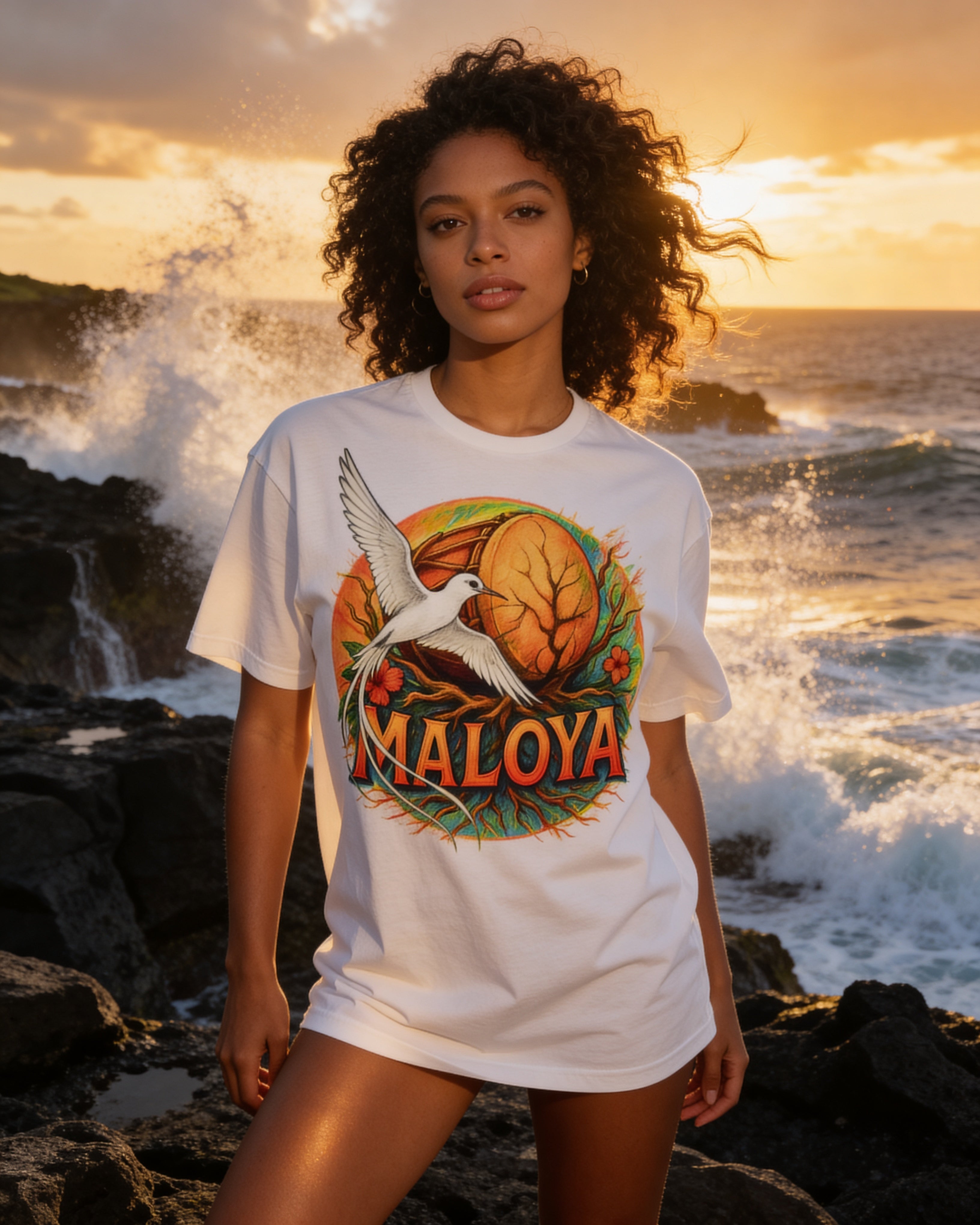 GRAN GUÈL - 100%  La Réunion - T-Shirt unisexe - "MALOYA (9)"