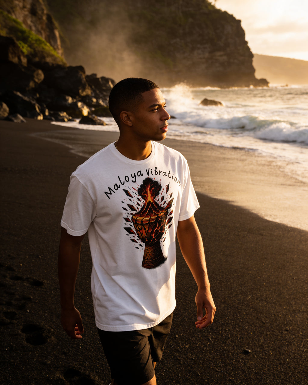 GRAN GUÈL - 100%  La Réunion - T-Shirt unisexe - "MALOYA VIBRATION"