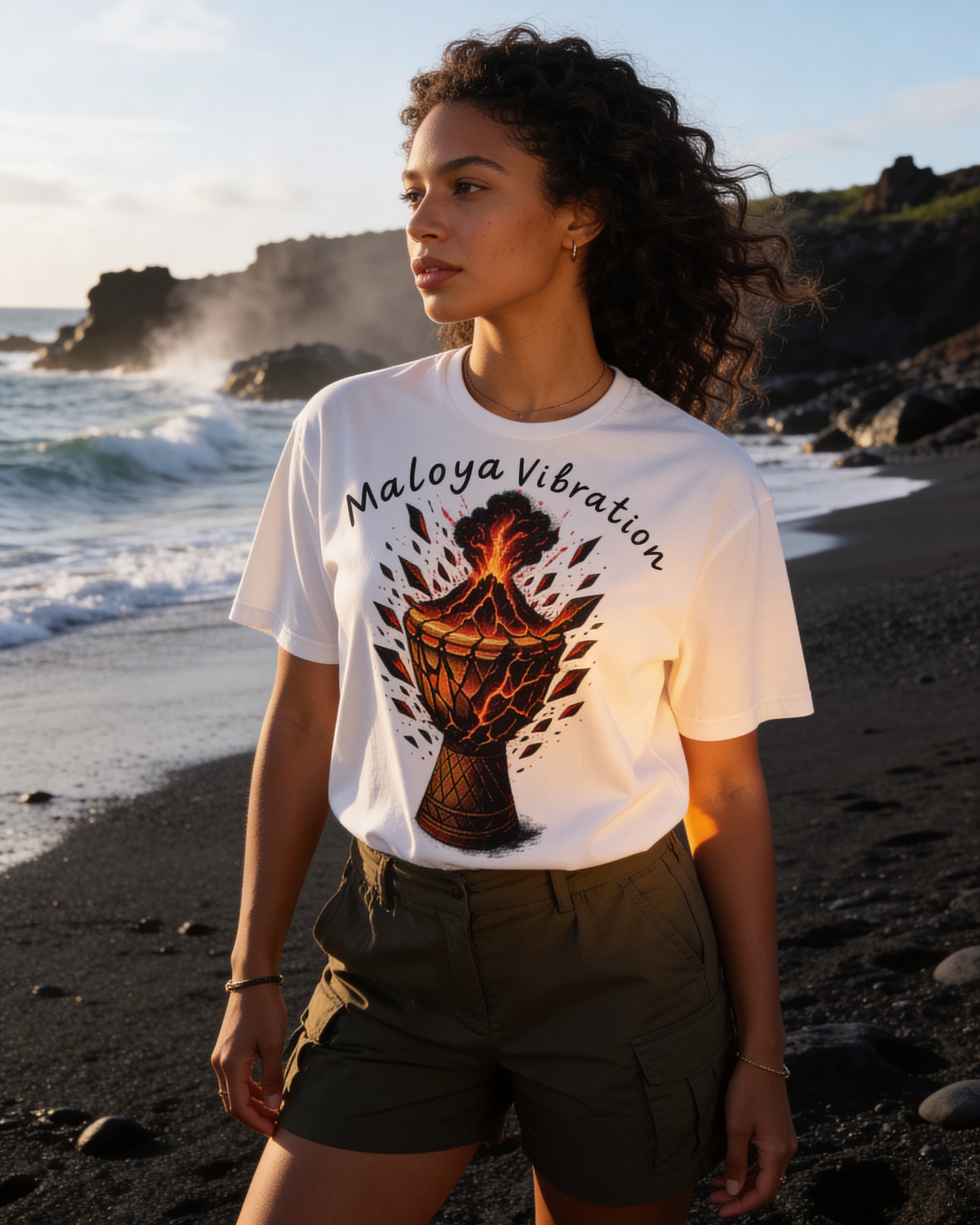 GRAN GUÈL - 100%  La Réunion - T-Shirt unisexe - "MALOYA VIBRATION"