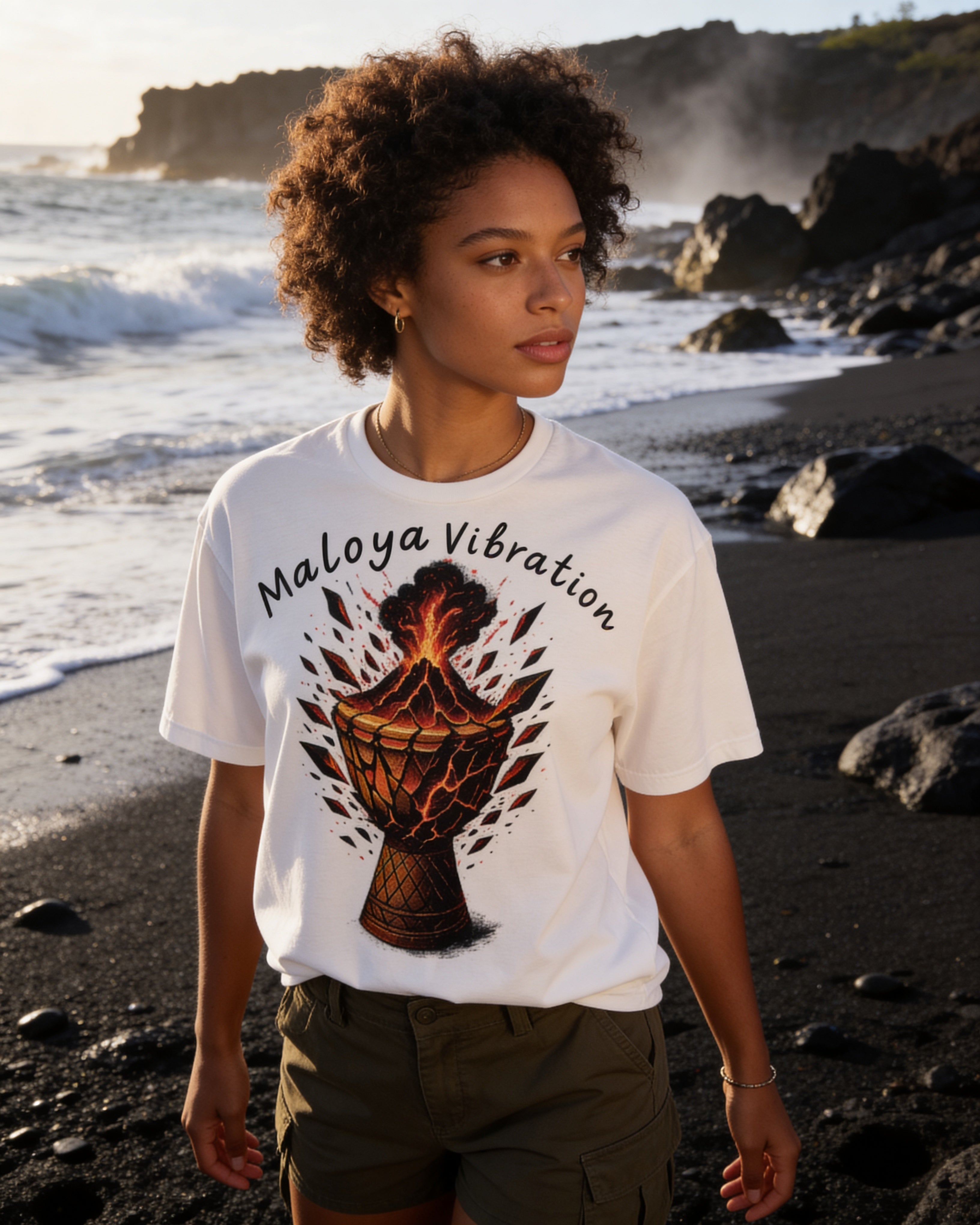 GRAN GUÈL - 100%  La Réunion - T-Shirt unisexe - "MALOYA VIBRATION"