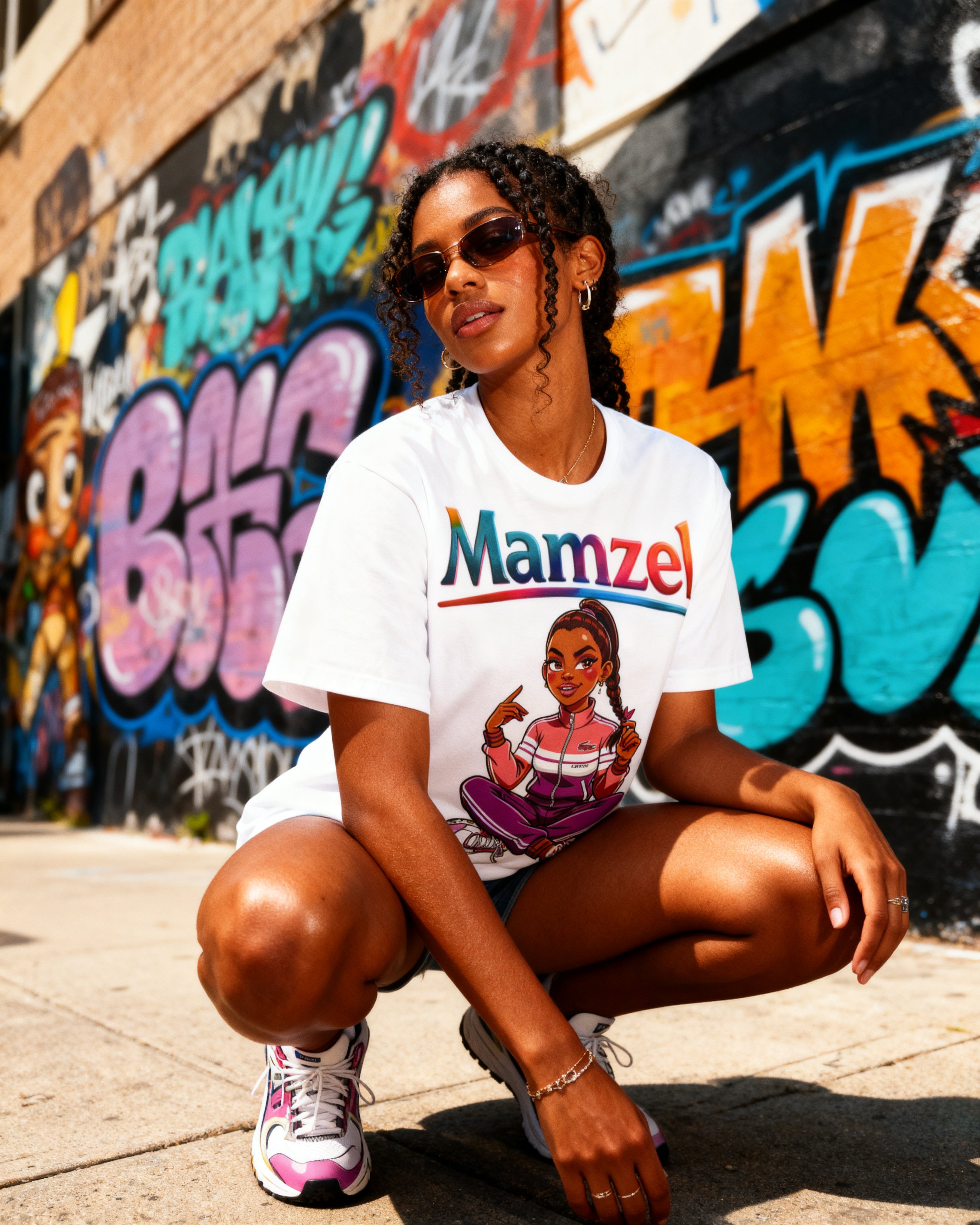 GRAN GUÈL - 100%  La Réunion - T-Shirt unisexe - "MAMZEL"