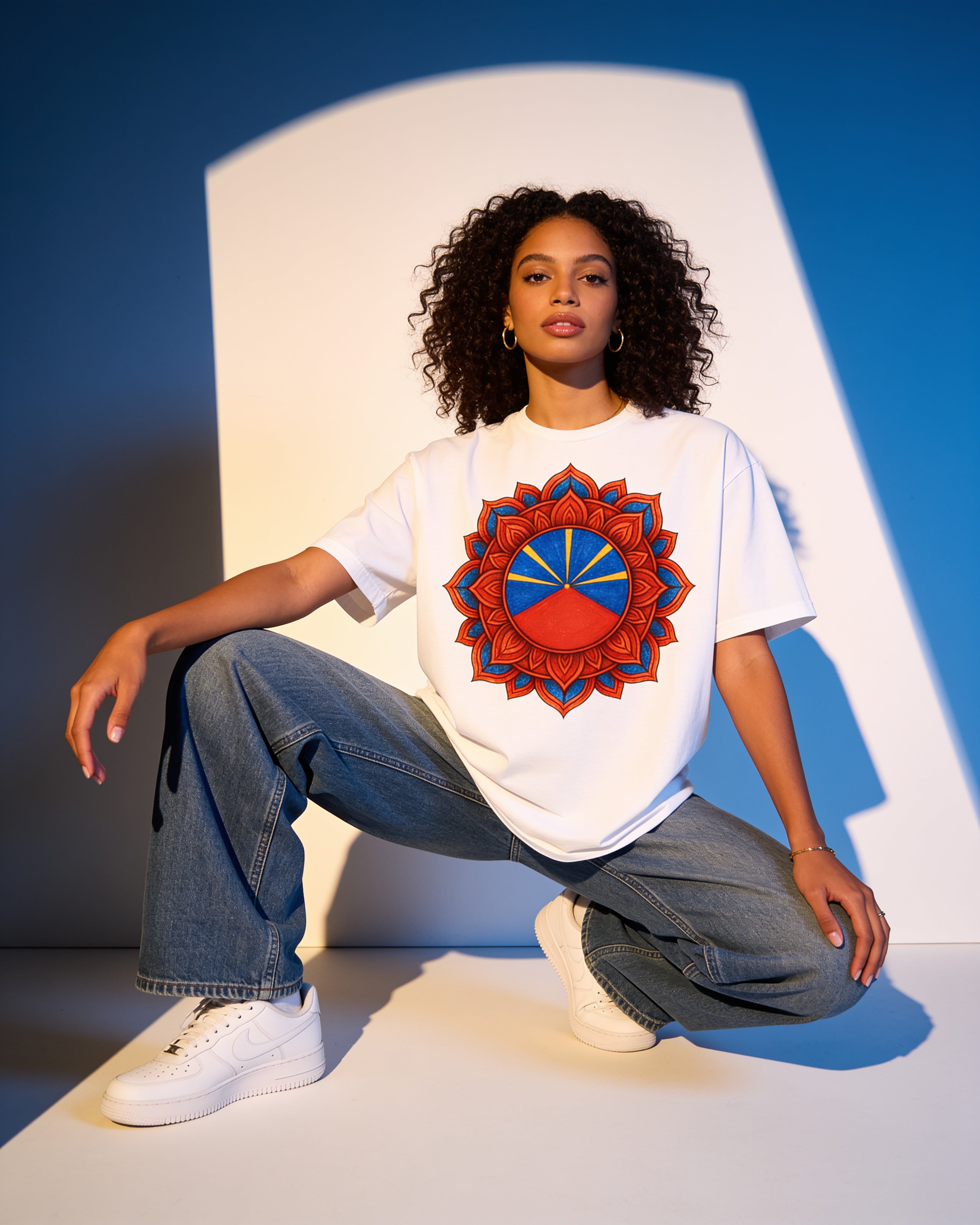 GRAN GUÈL - 100%  La Réunion - T-Shirt unisexe - "MANDALA"