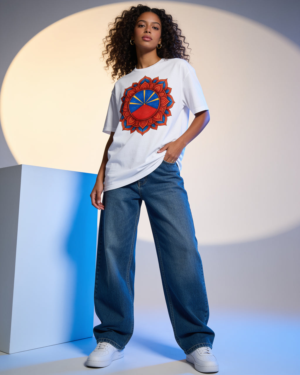 GRAN GUÈL - 100%  La Réunion - T-Shirt unisexe - "MANDALA"