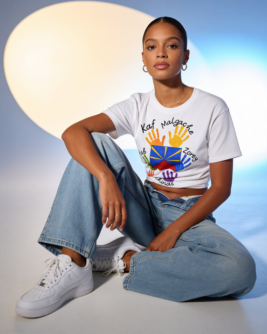 GRAN GUÈL - 100%  La Réunion - T-Shirt unisexe - "MÉLANZÉ (5)"