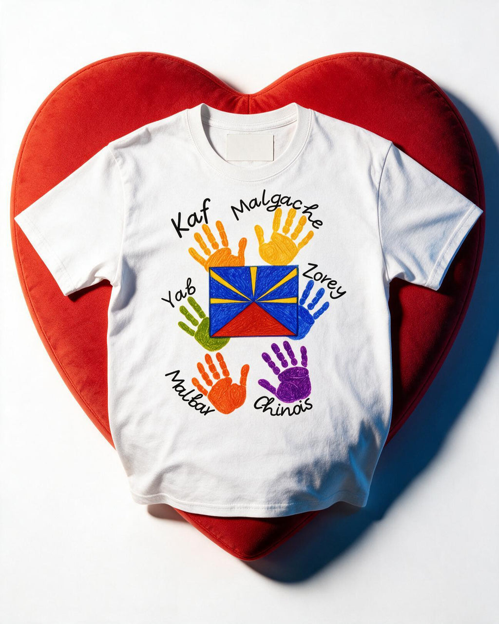 GRAN GUÈL - 100%  La Réunion - T-Shirt unisexe - "MÉLANZÉ (5)"