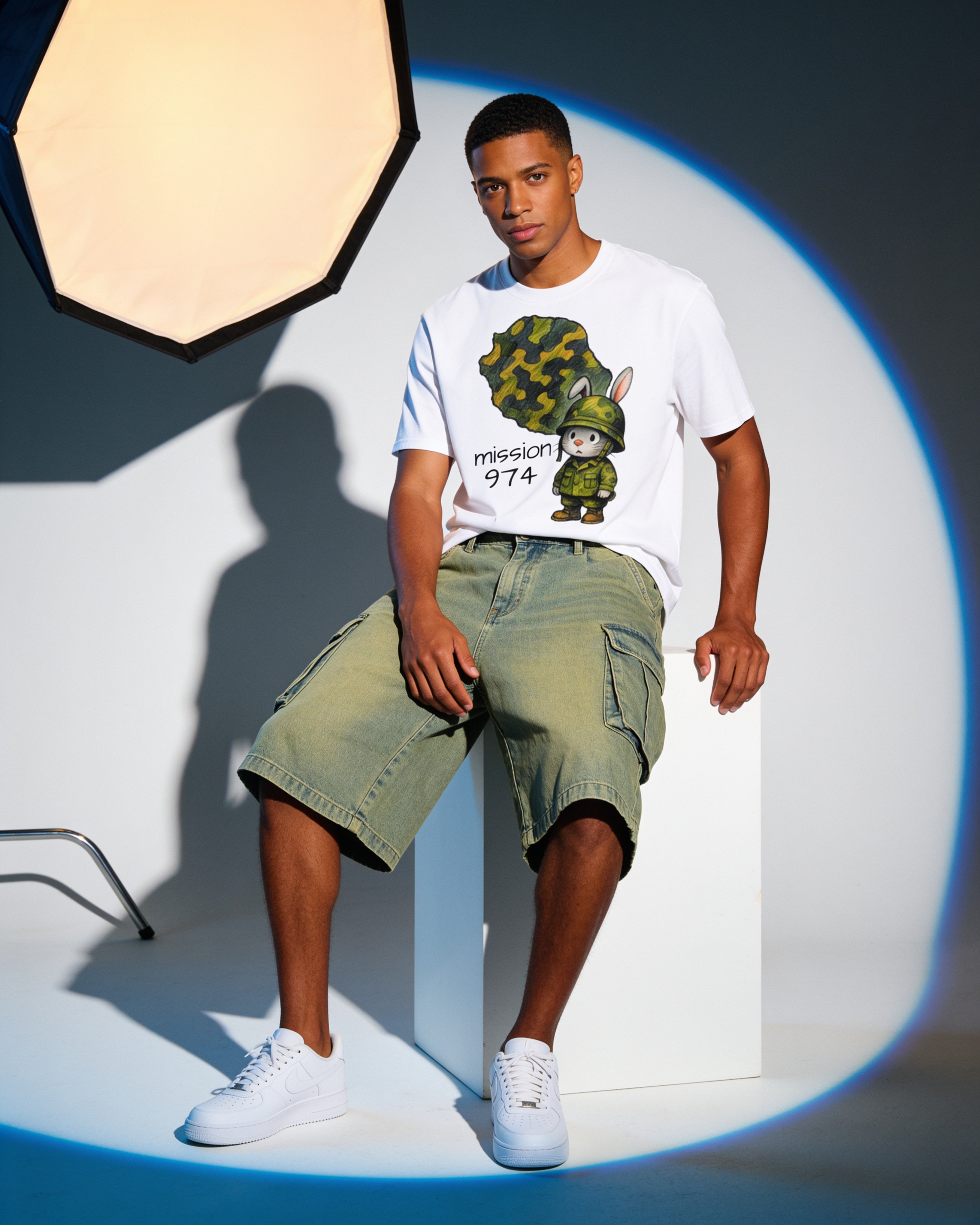 GRAN GUÈL - 100%  La Réunion - T-Shirt unisexe - "MISSION 974"