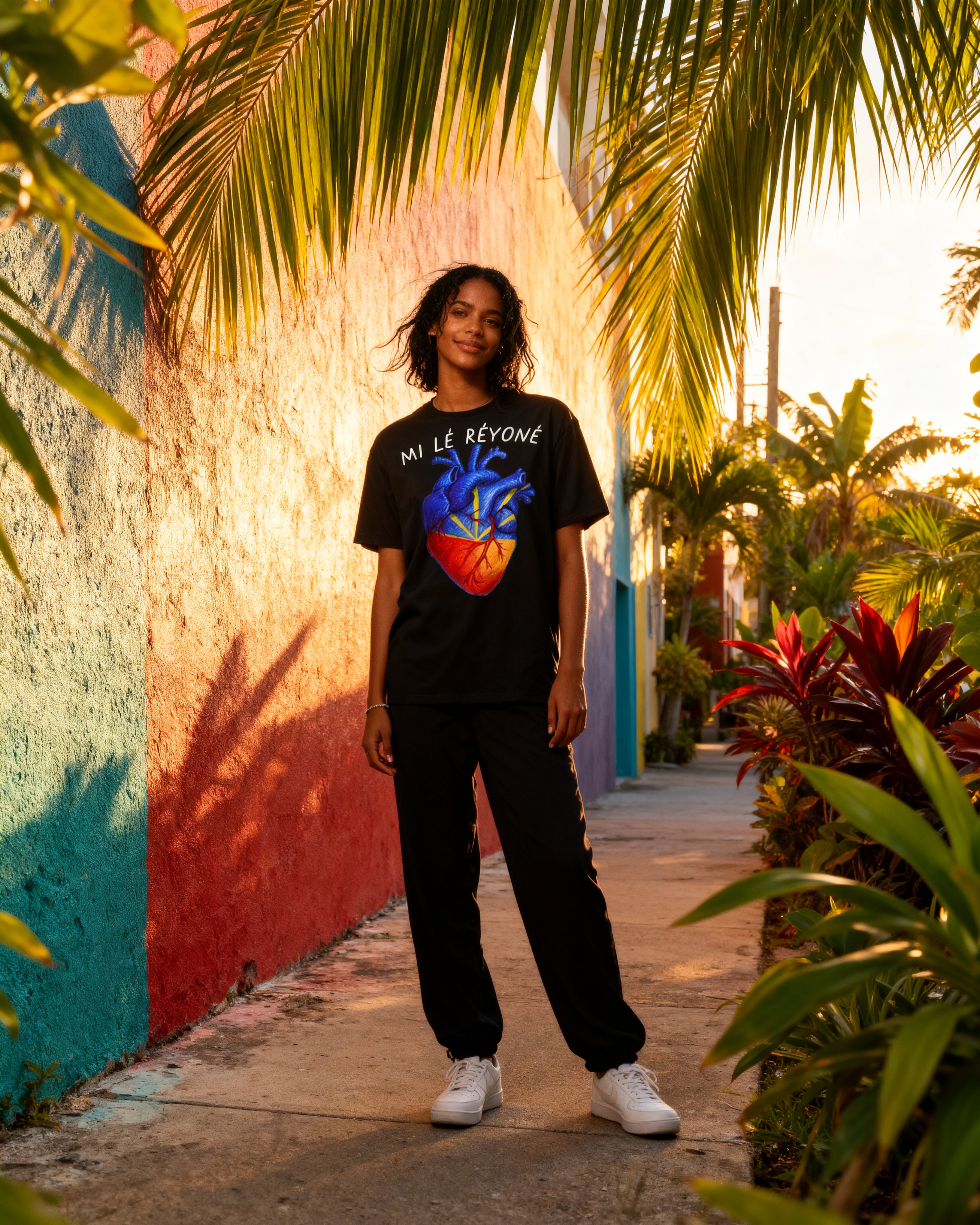 GRAN GUÈL - 100%  La Réunion - T-Shirt unisexe - "MI LÉ RÉYONÉ"