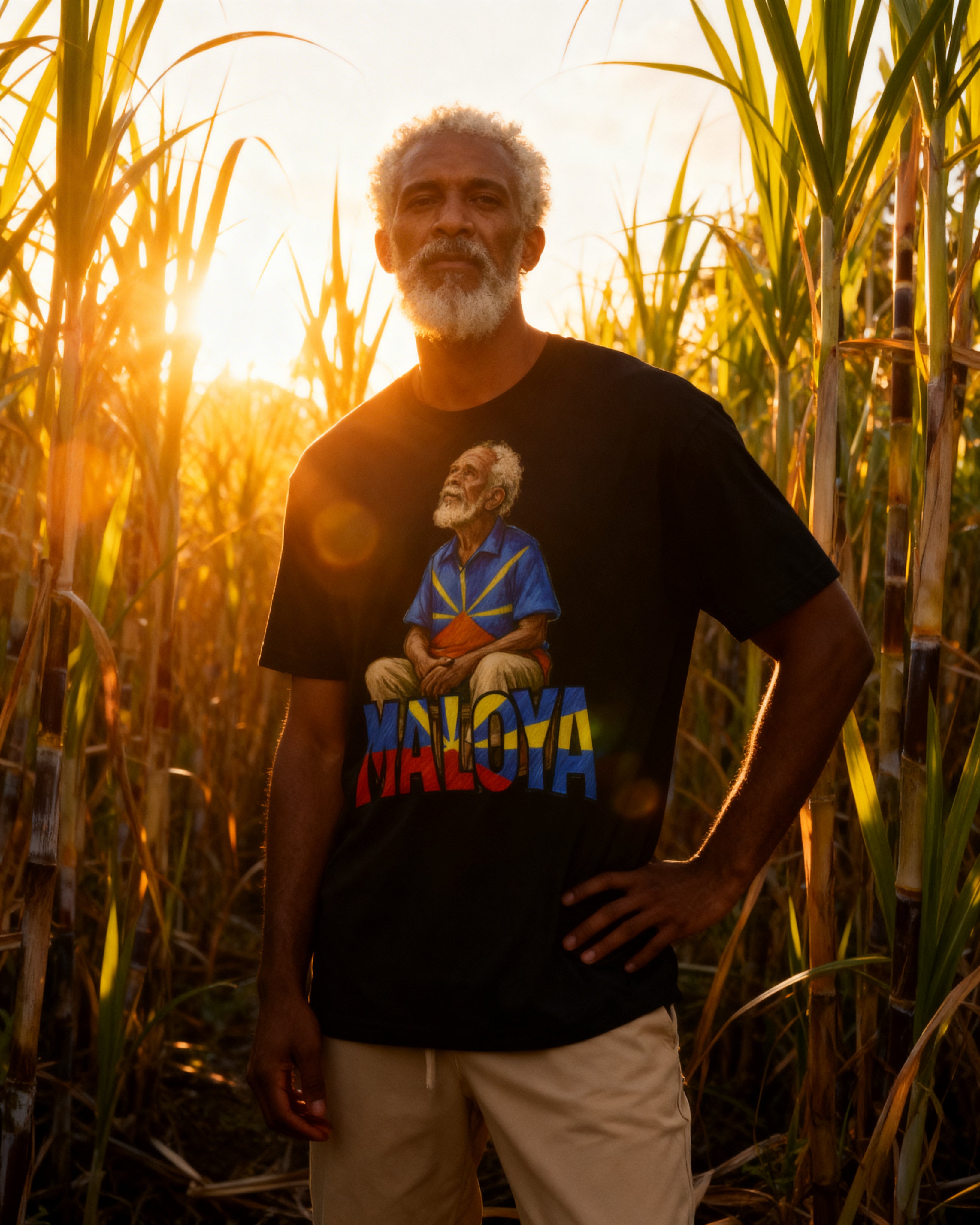 GRAN GUÈL - 100%  La Réunion - T-Shirt unisexe - "MALOYA"