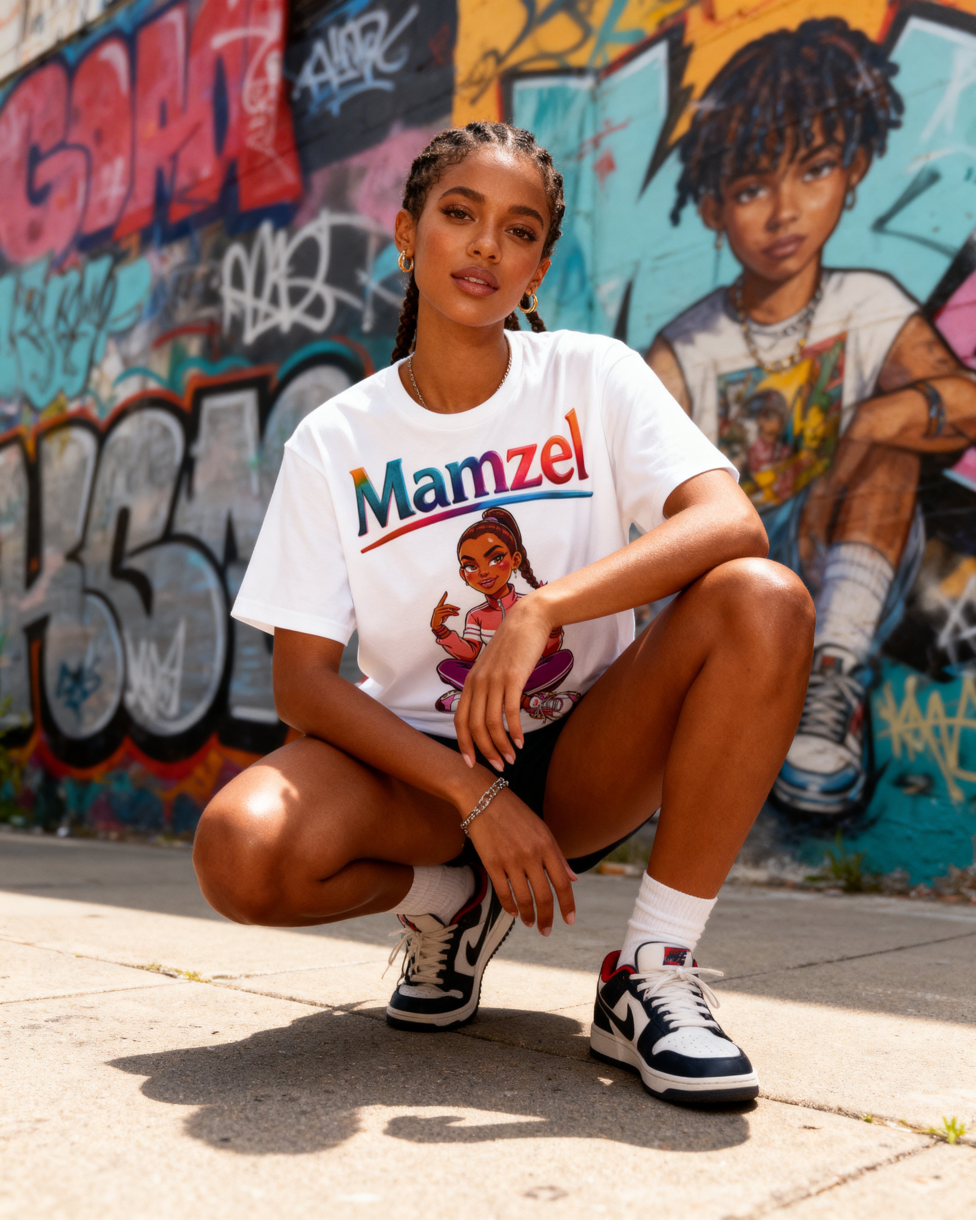 GRAN GUÈL - 100%  La Réunion - T-Shirt unisexe - "MAMZEL"
