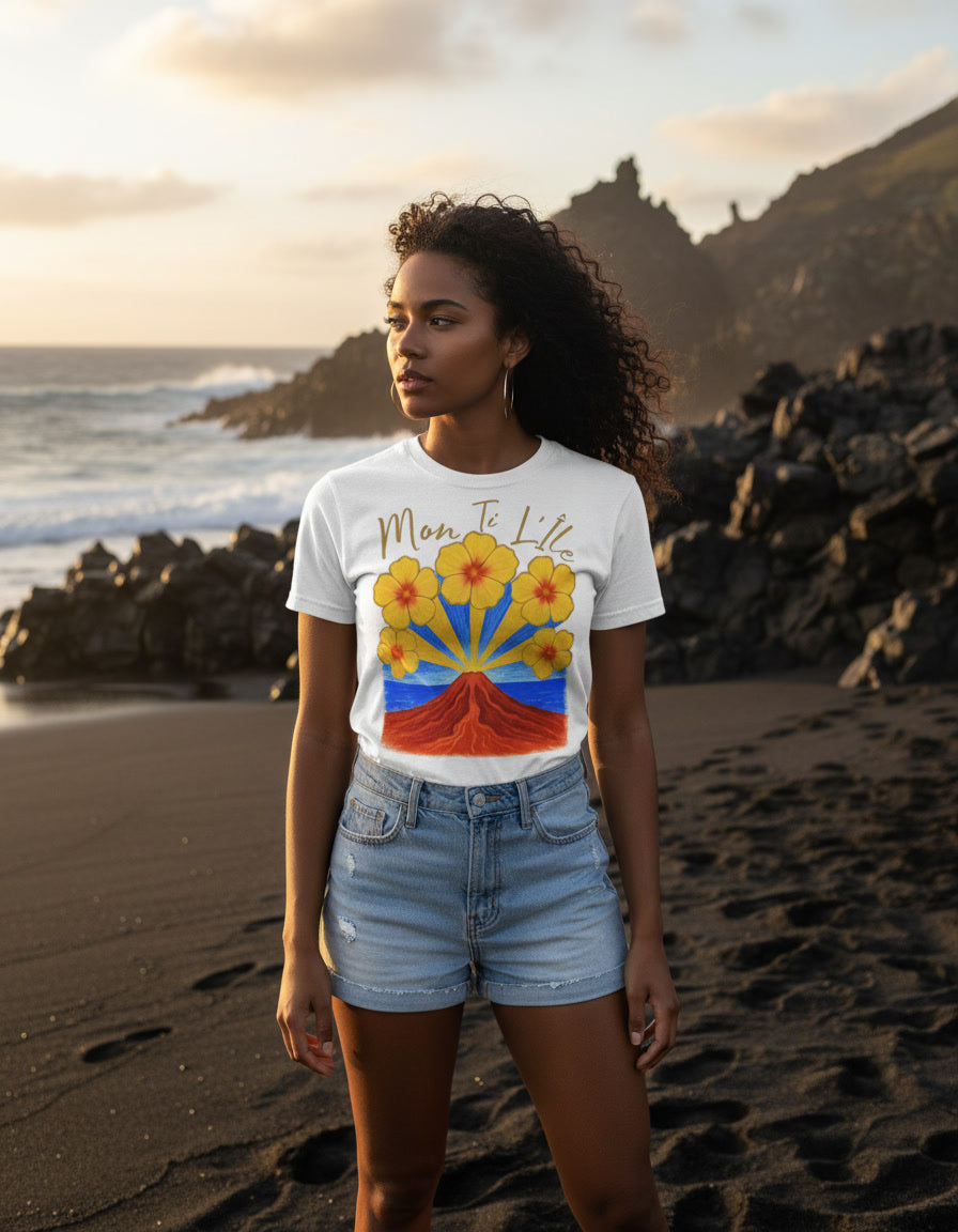 GRAN GUÈL - 100%  La Réunion - T-Shirt unisexe - "MON TI L'ÎLE"