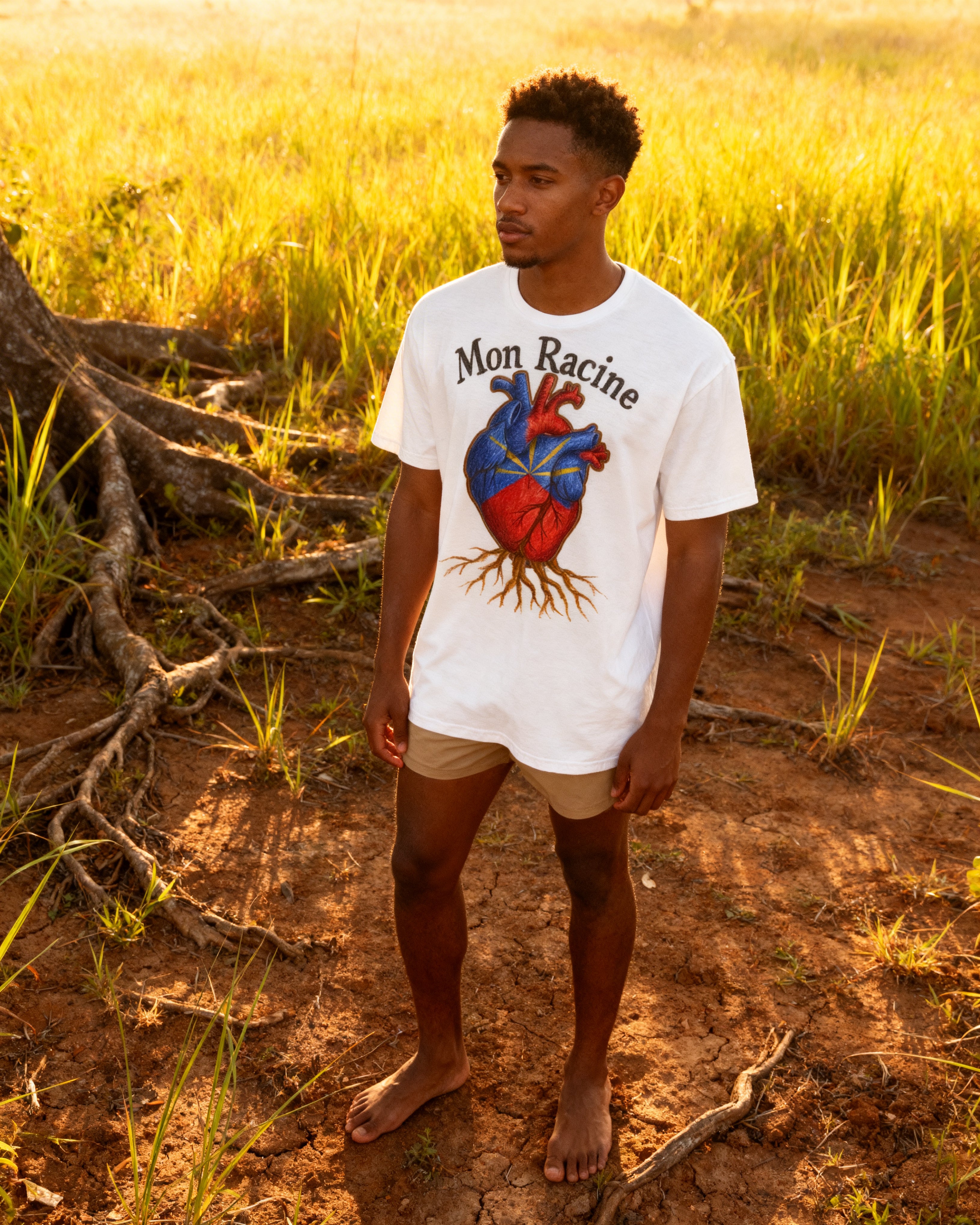 GRAN GUÈL - 100%  La Réunion - T-Shirt unisexe - "MON RACINE"