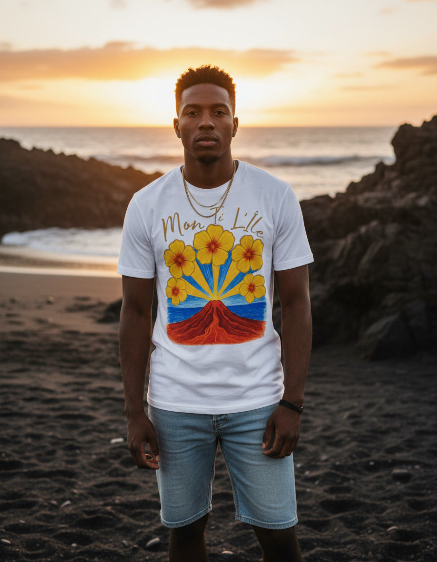 GRAN GUÈL - 100%  La Réunion - T-Shirt unisexe - "MON TI L'ÎLE"
