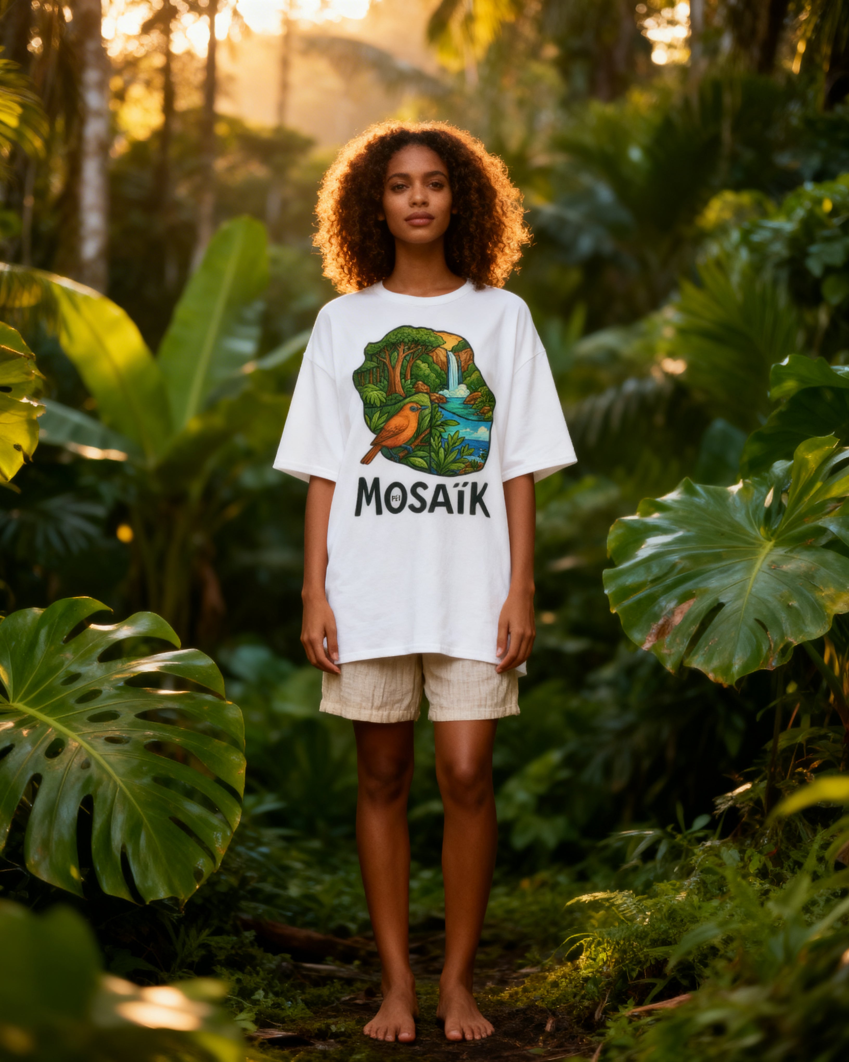 GRAN GUÈL - LUX ÉDITION - T-Shirt Unisexe - Imprimé "MOSAIK"