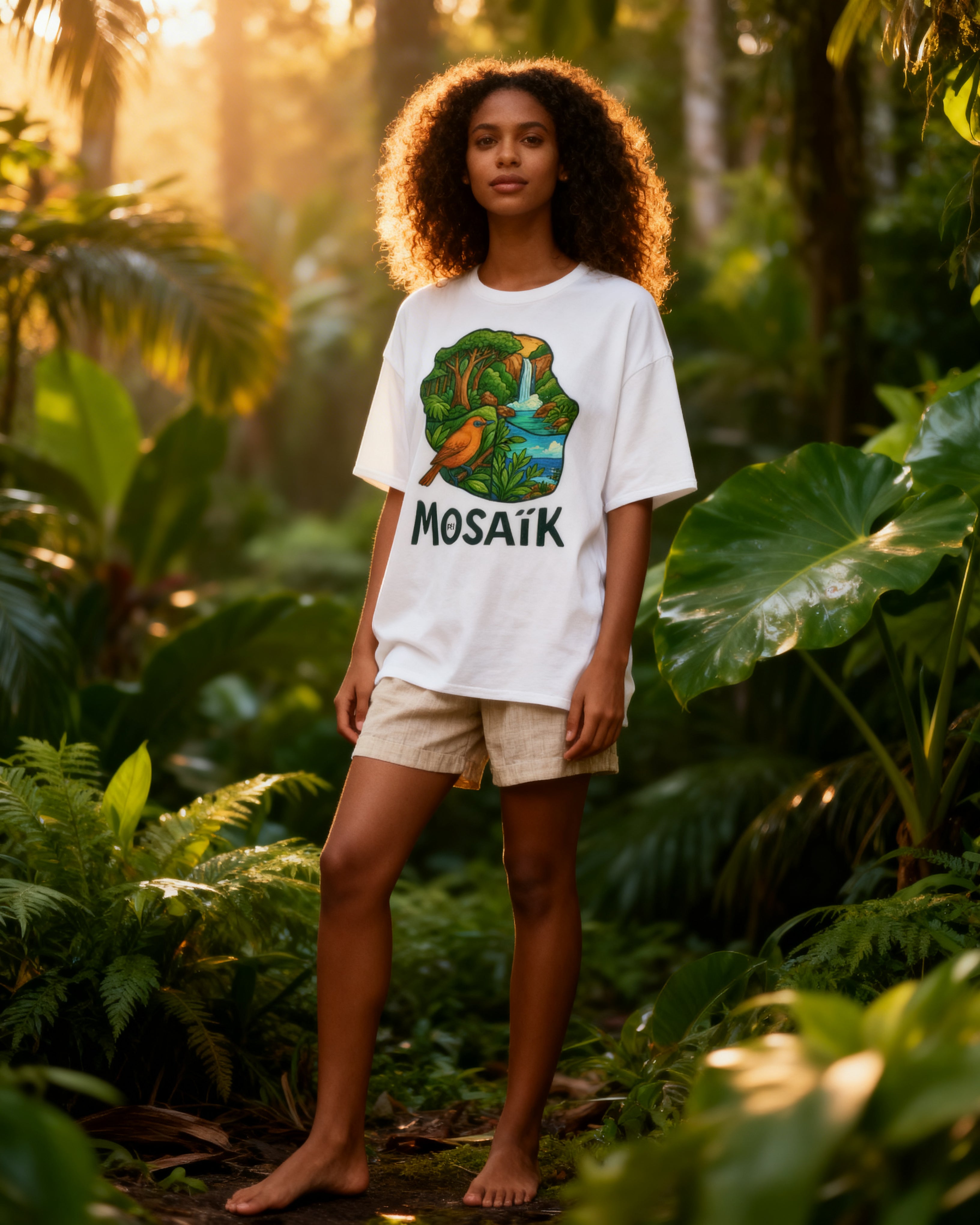 GRAN GUÈL - LUX ÉDITION - T-Shirt Unisexe - Imprimé "MOSAIK"