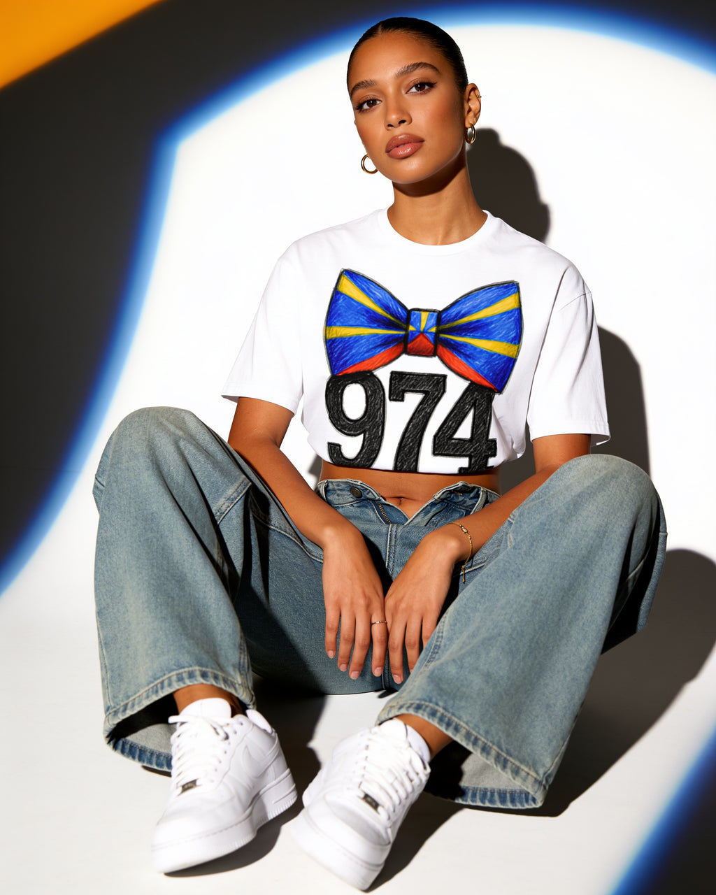 GRAN GUÈL - 100%  La Réunion - T-Shirt unisexe - "NOEUD 974"