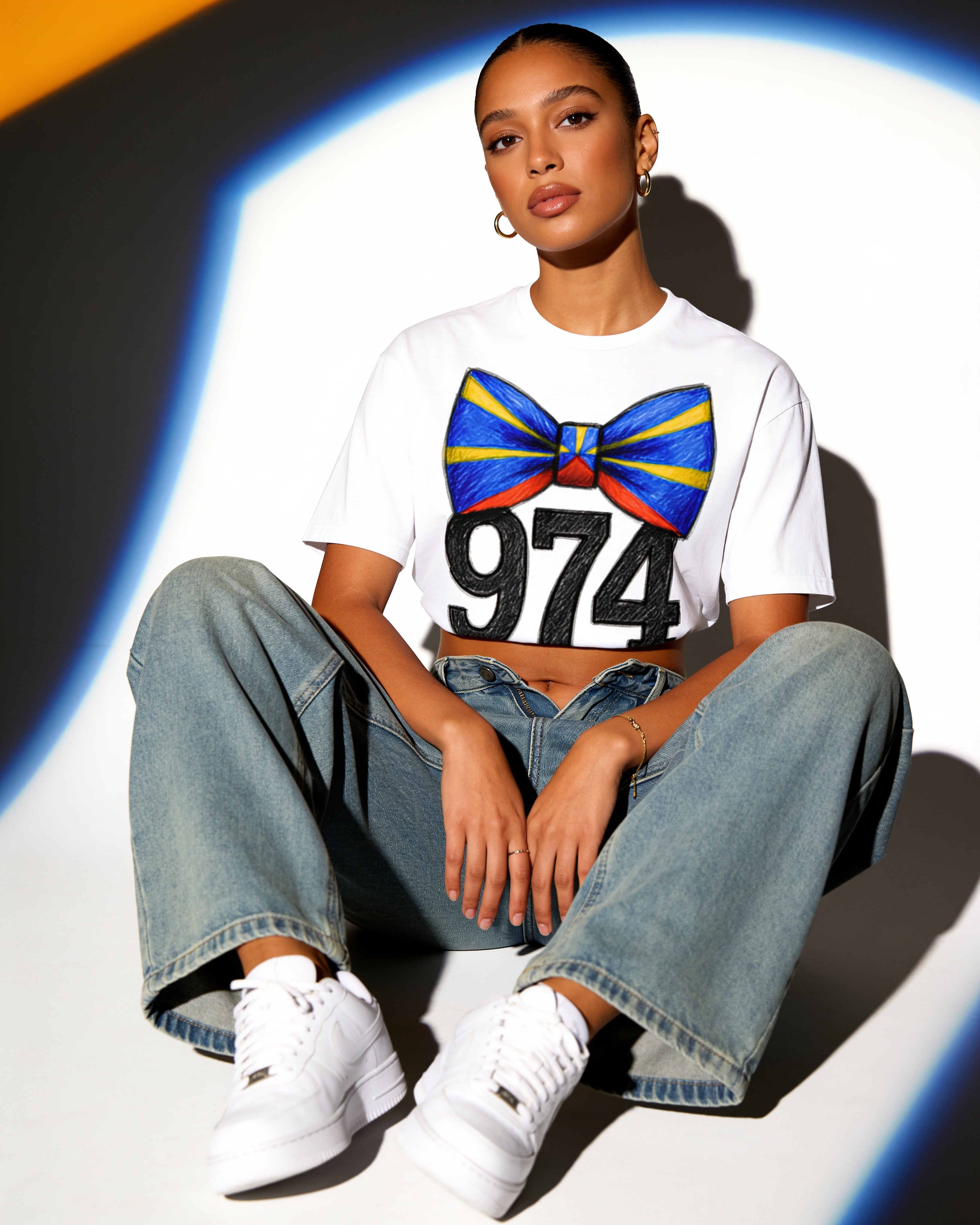GRAN GUÈL - 100%  La Réunion - T-Shirt unisexe - "NOEUD 974"