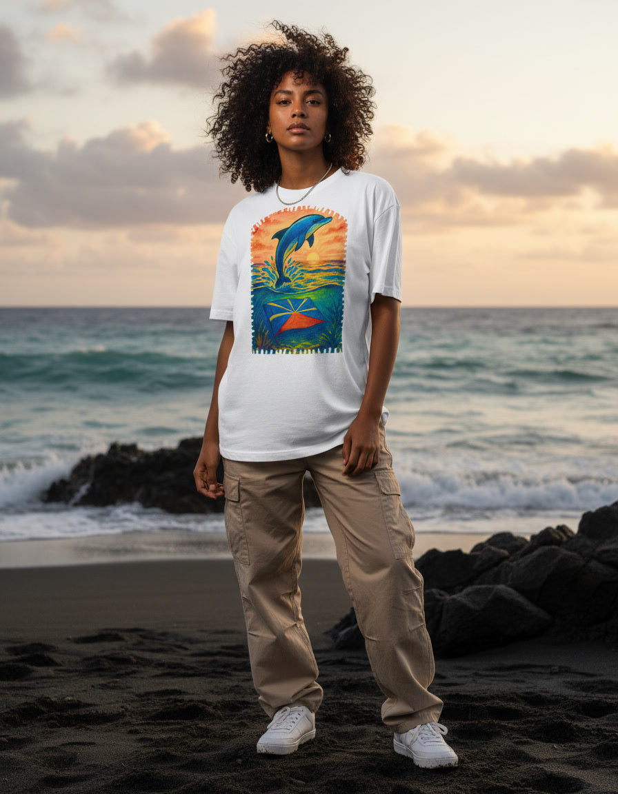 GRAN GUÈL - 100%  La Réunion - T-Shirt unisexe - "OCÉAN 974"