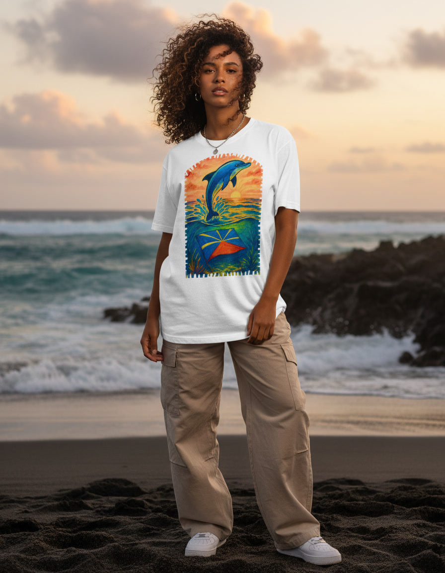 GRAN GUÈL - 100%  La Réunion - T-Shirt unisexe - "OCÉAN 974"