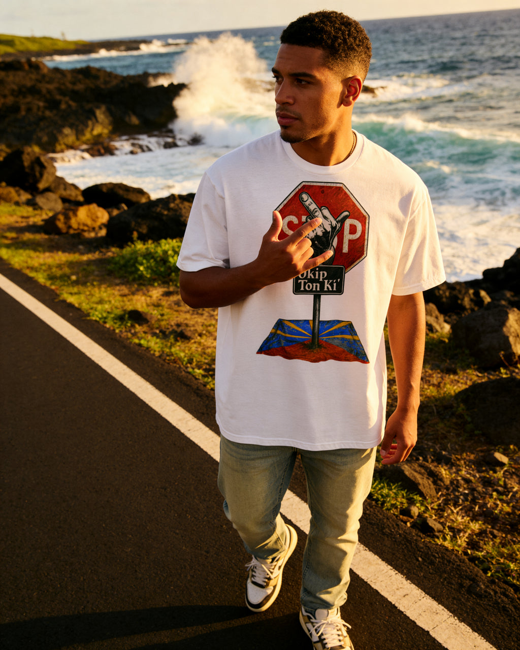 GRAN GUÈL - 100%  La Réunion - T-Shirt unisexe - "OKIP TON KI"