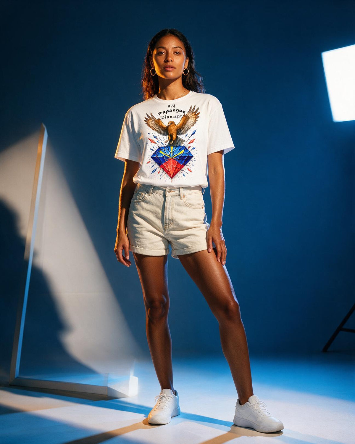 GRAN GUÈL - 100%  La Réunion - T-Shirt unisexe - "PAPANGUE DIAMANT"