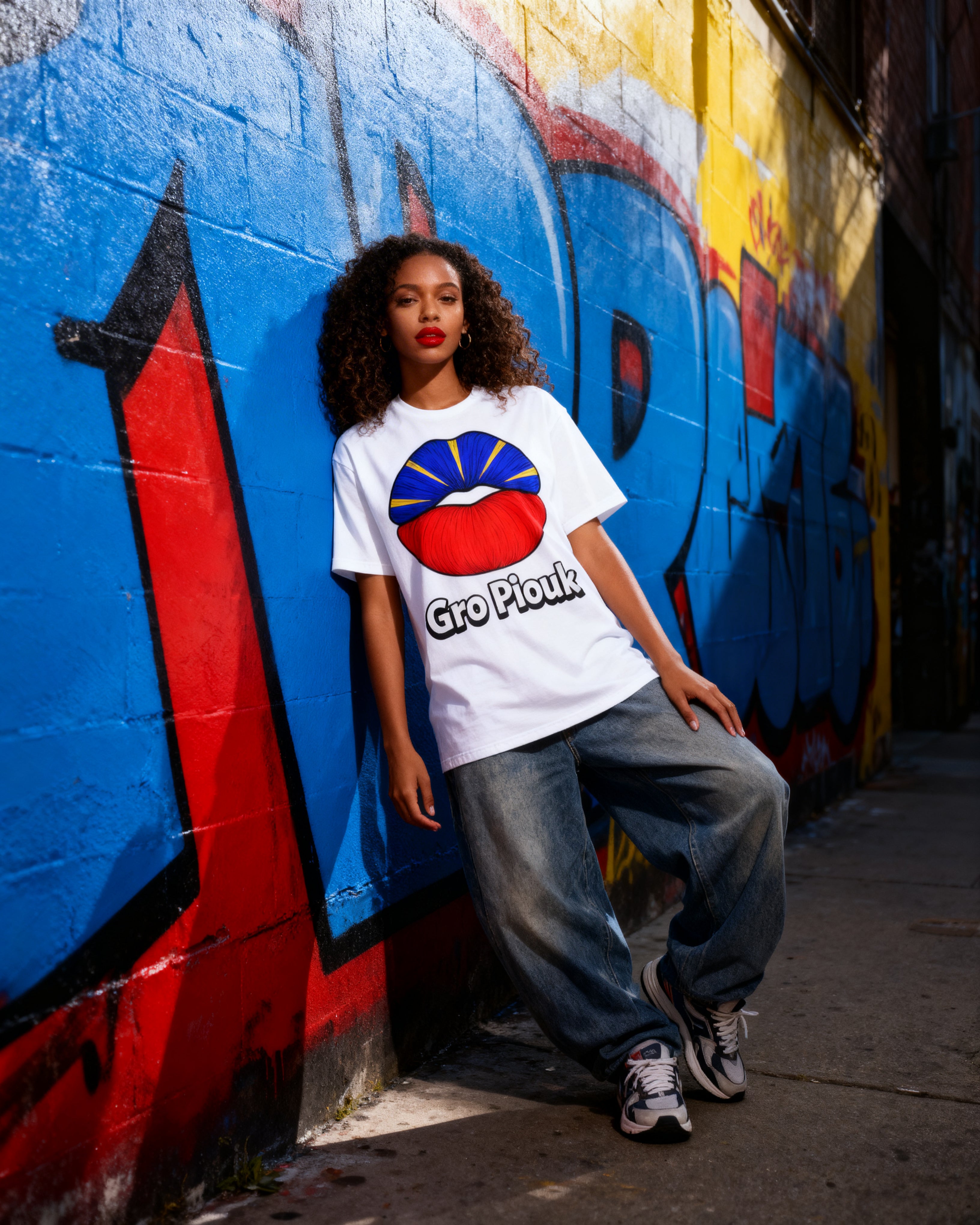 GRAN GUÈL - 100%  La Réunion - T-Shirt unisexe - "GRO PIOUK"