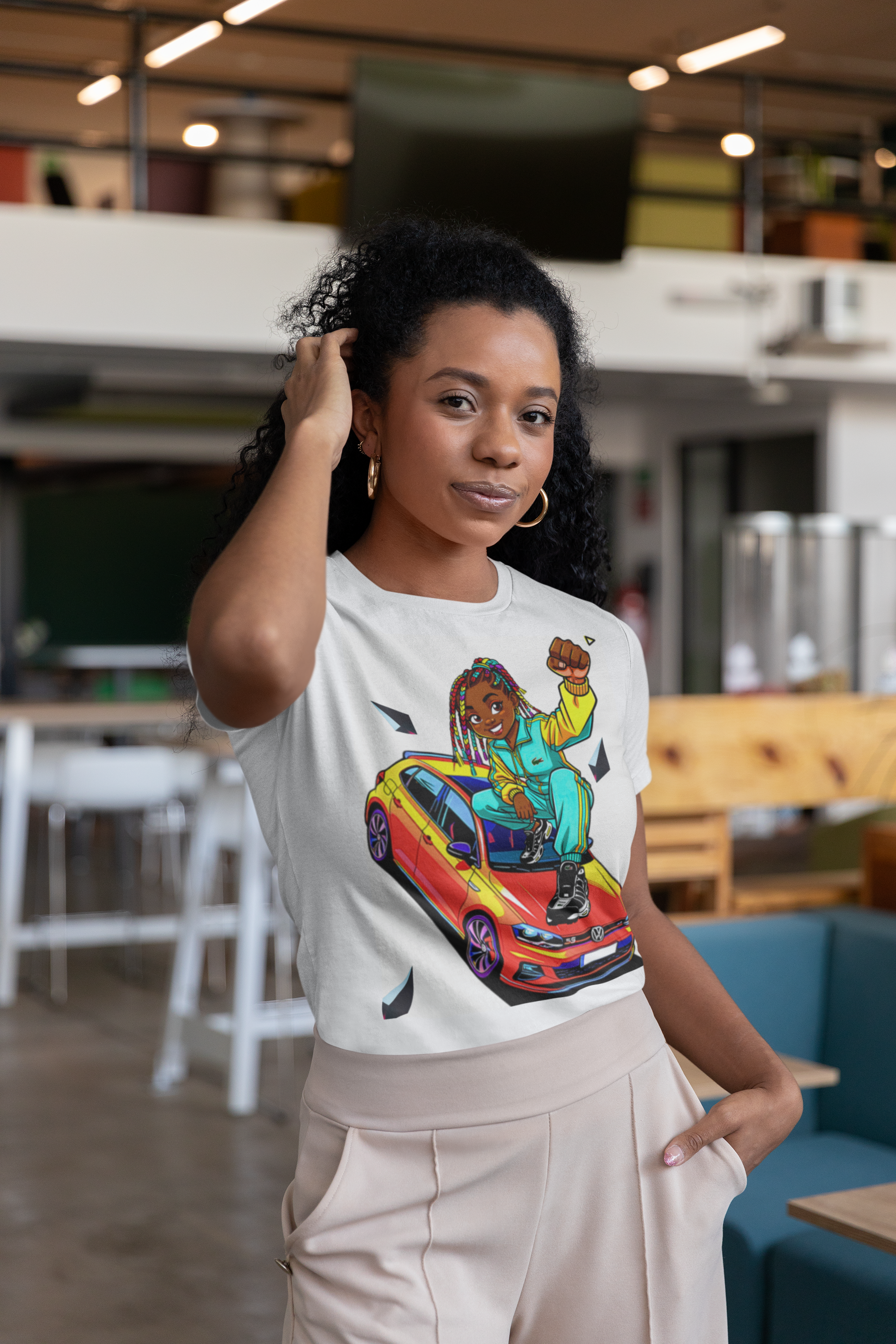 GRAN GUÈL - LUX ÉDITION - T-Shirt Unisexe - Imprimé "POLO KAFRINE"