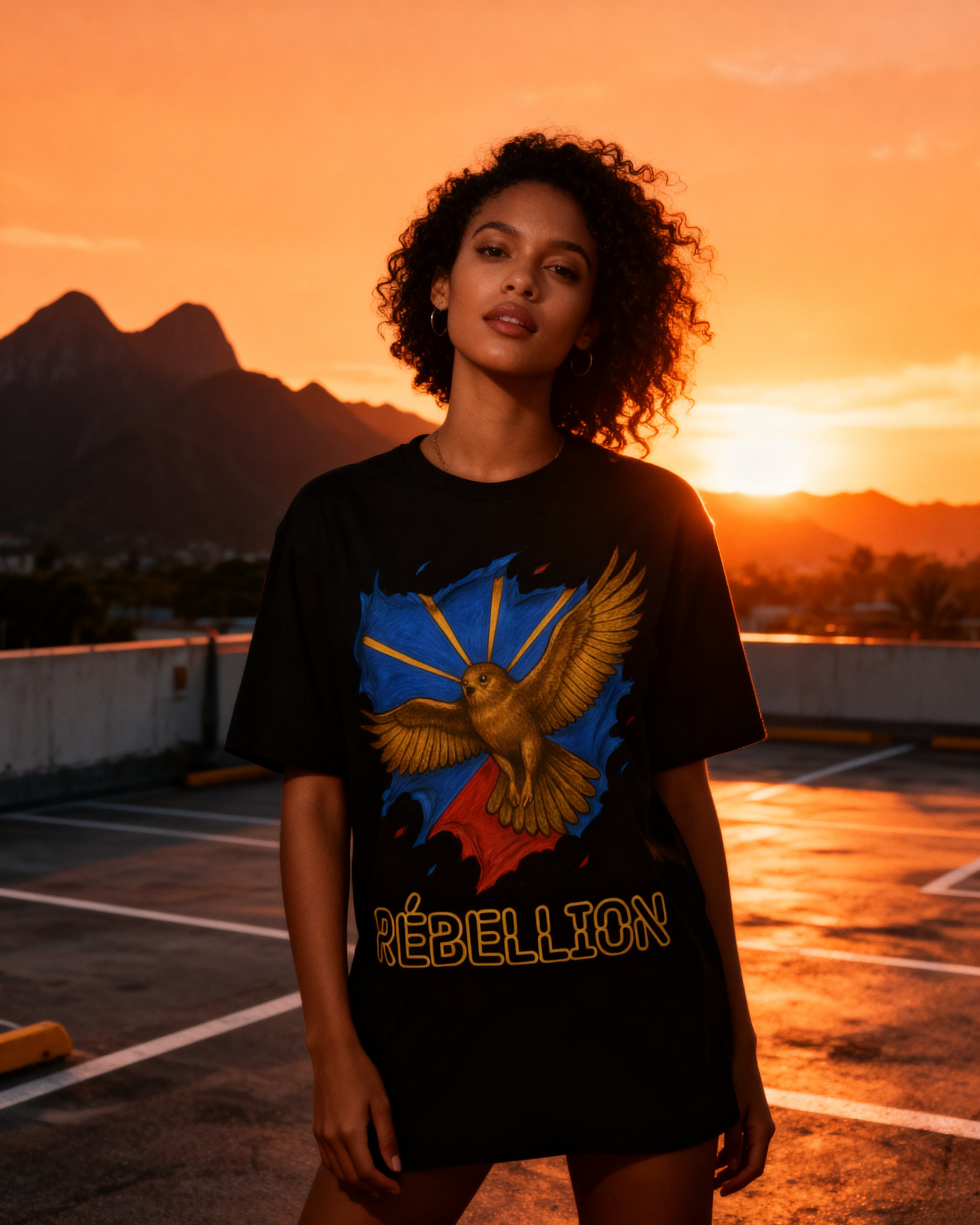 GRAN GUÈL - 100%  La Réunion - T-Shirt unisexe - "RÉBELLION"