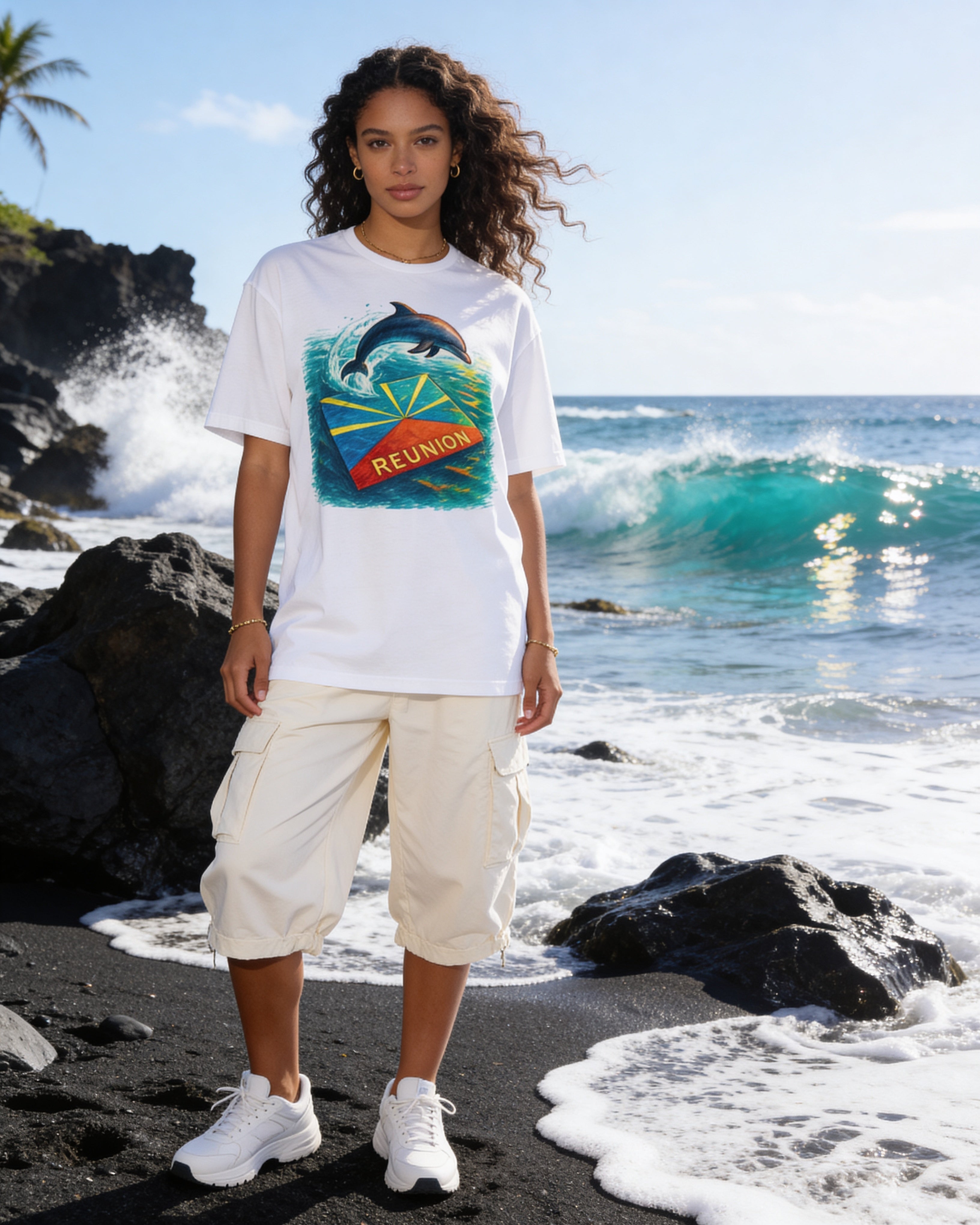 GRAN GUÈL - 100%  La Réunion - T-Shirt unisexe - "REUNION"