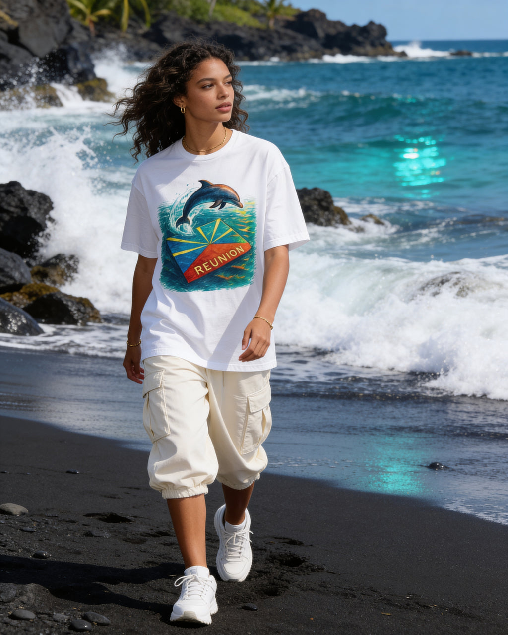 GRAN GUÈL - 100%  La Réunion - T-Shirt unisexe - "REUNION"