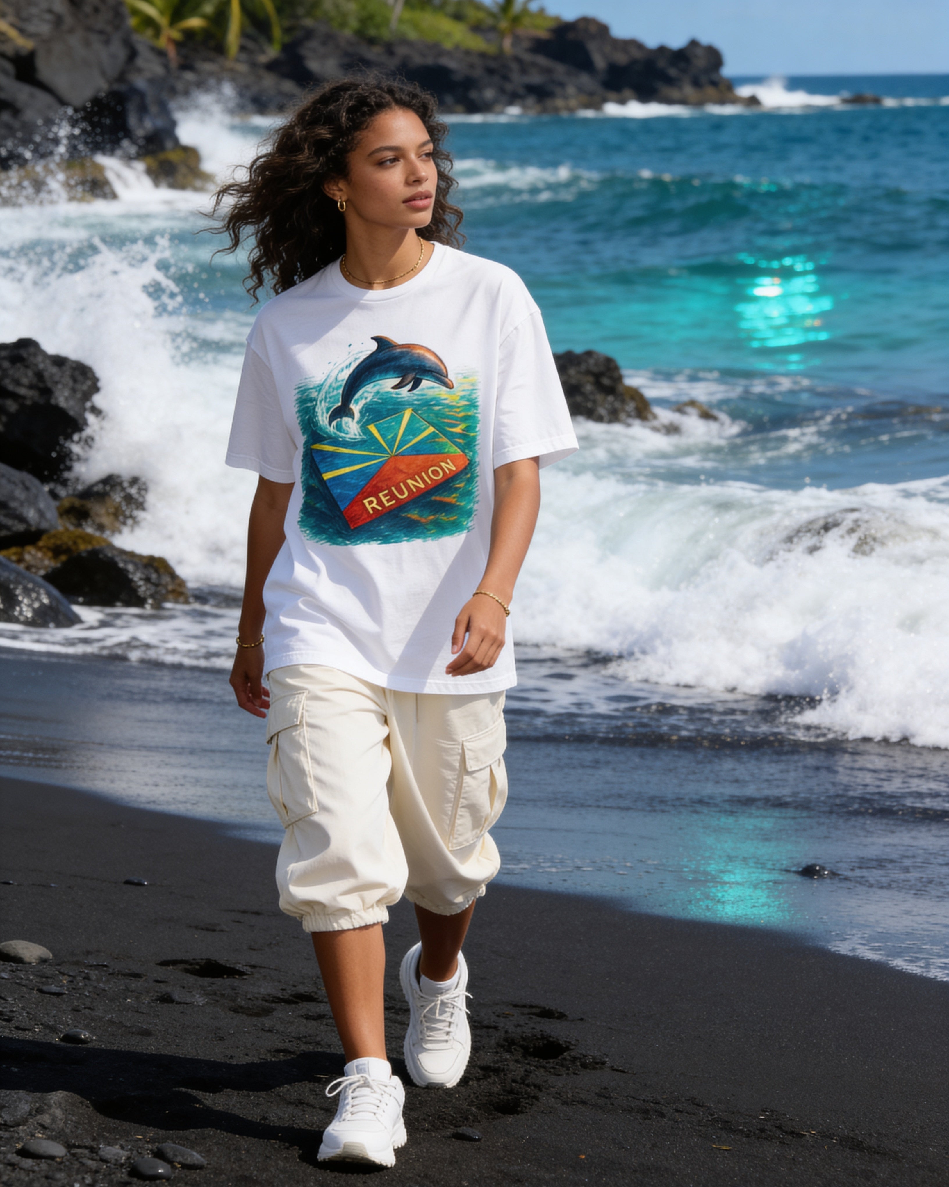 GRAN GUÈL - 100%  La Réunion - T-Shirt unisexe - "REUNION"