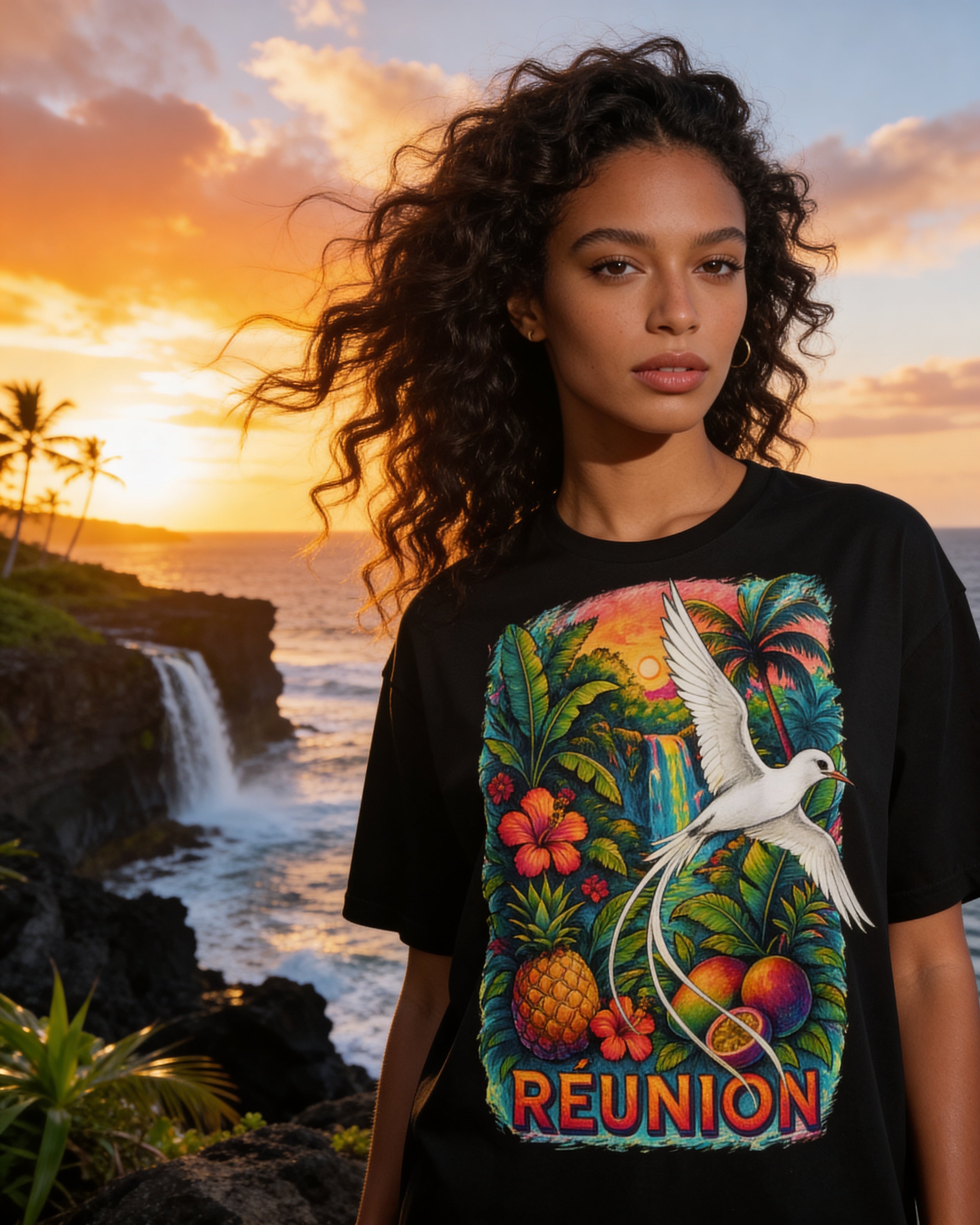 GRAN GUÈL - 100%  La Réunion - T-Shirt unisexe - "RÉUNION (5)"