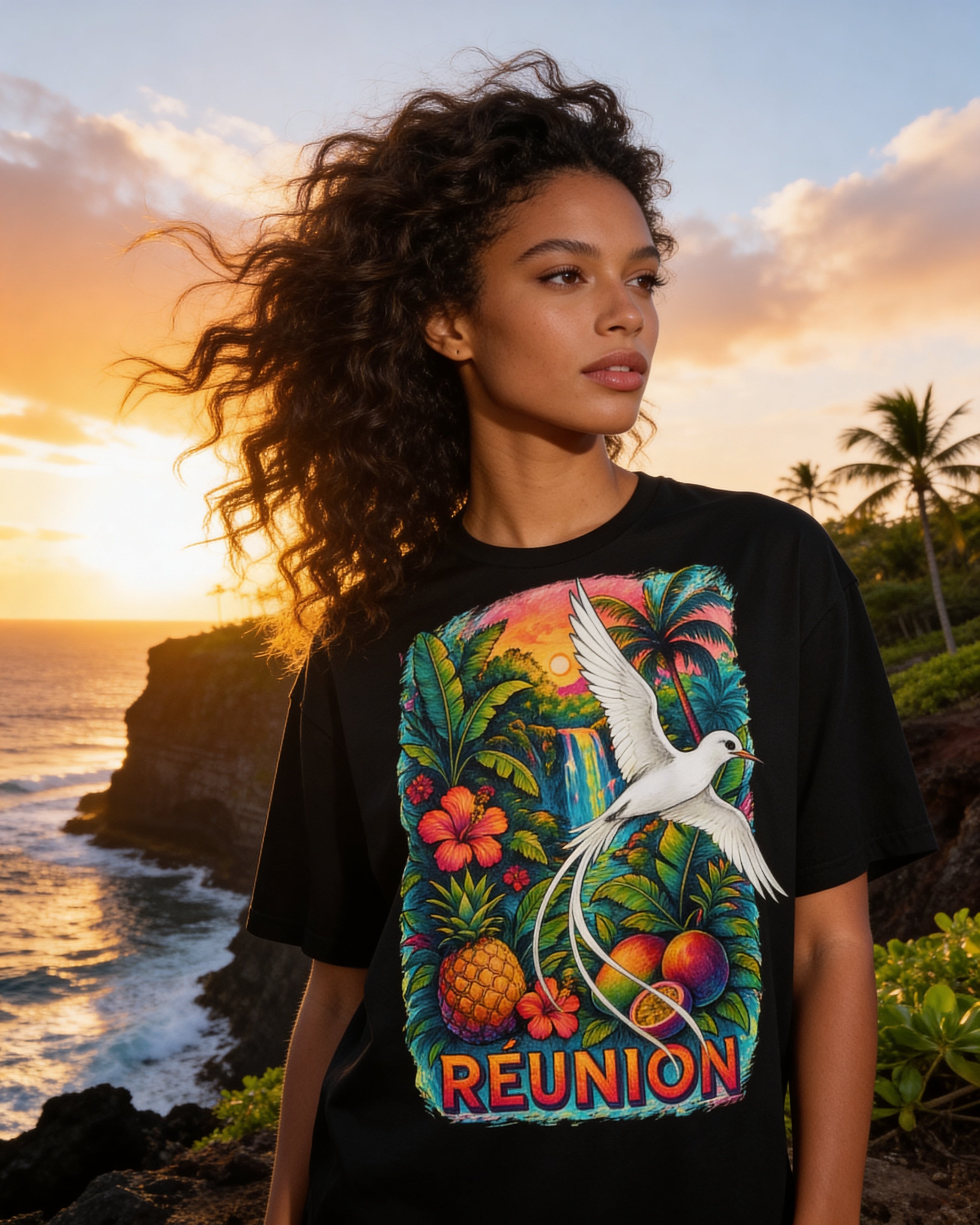 GRAN GUÈL - 100%  La Réunion - T-Shirt unisexe - "RÉUNION (5)"