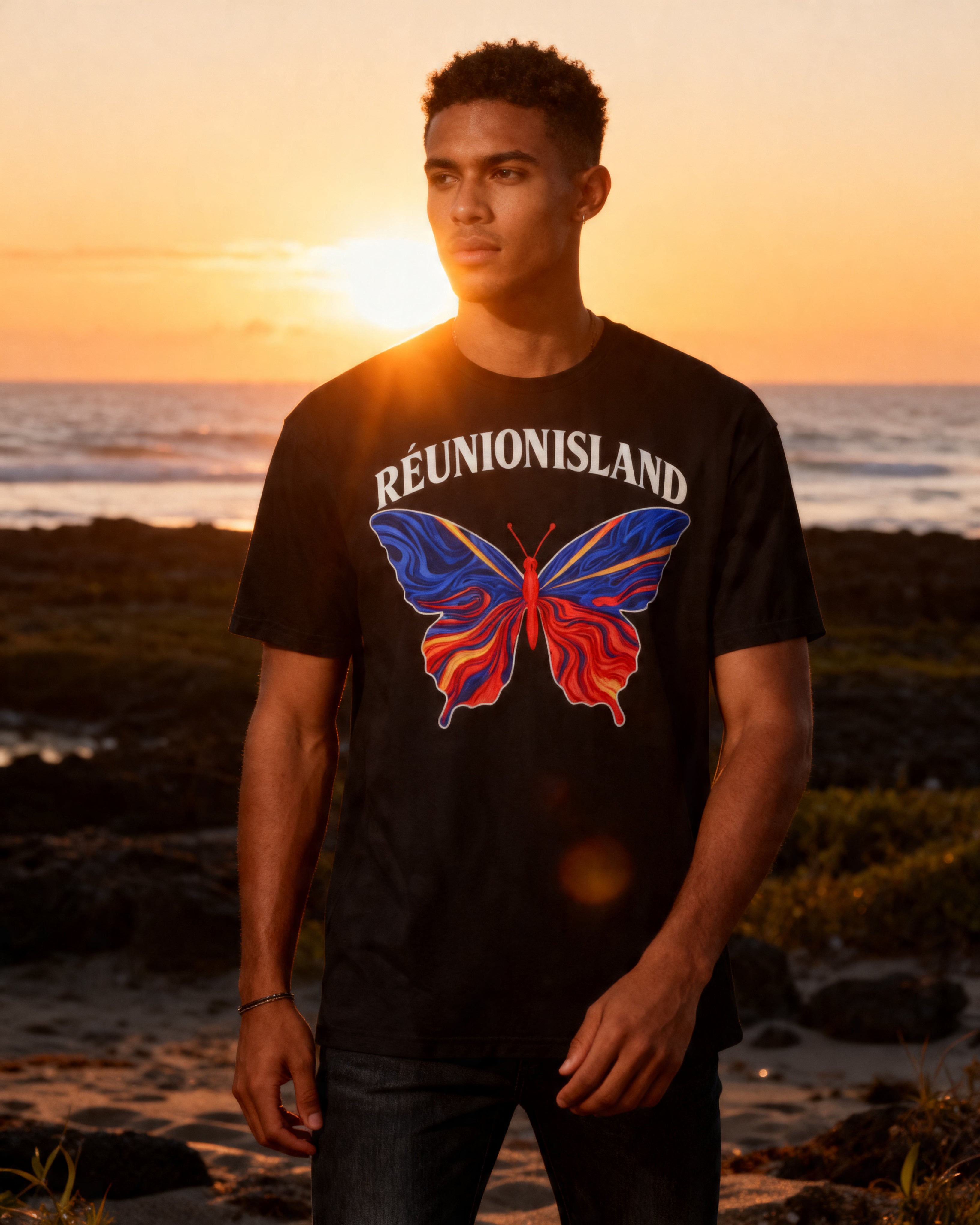 GRAN GUÈL - 100%  La Réunion - T-Shirt unisexe - "RÉUNION ISLAND (7)"
