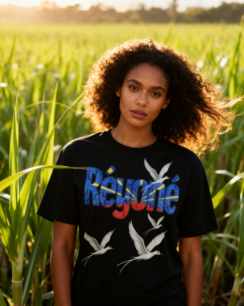 GRAN GUÈL - 100%  La Réunion - T-Shirt unisexe - "RÉYONÉ"