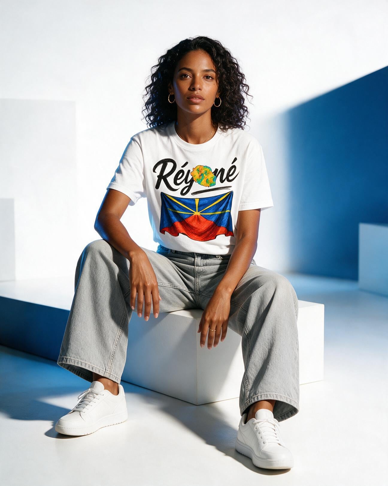 GRAN GUÈL - 100%  La Réunion - T-Shirt unisexe - "RÉYONÉ (5)"