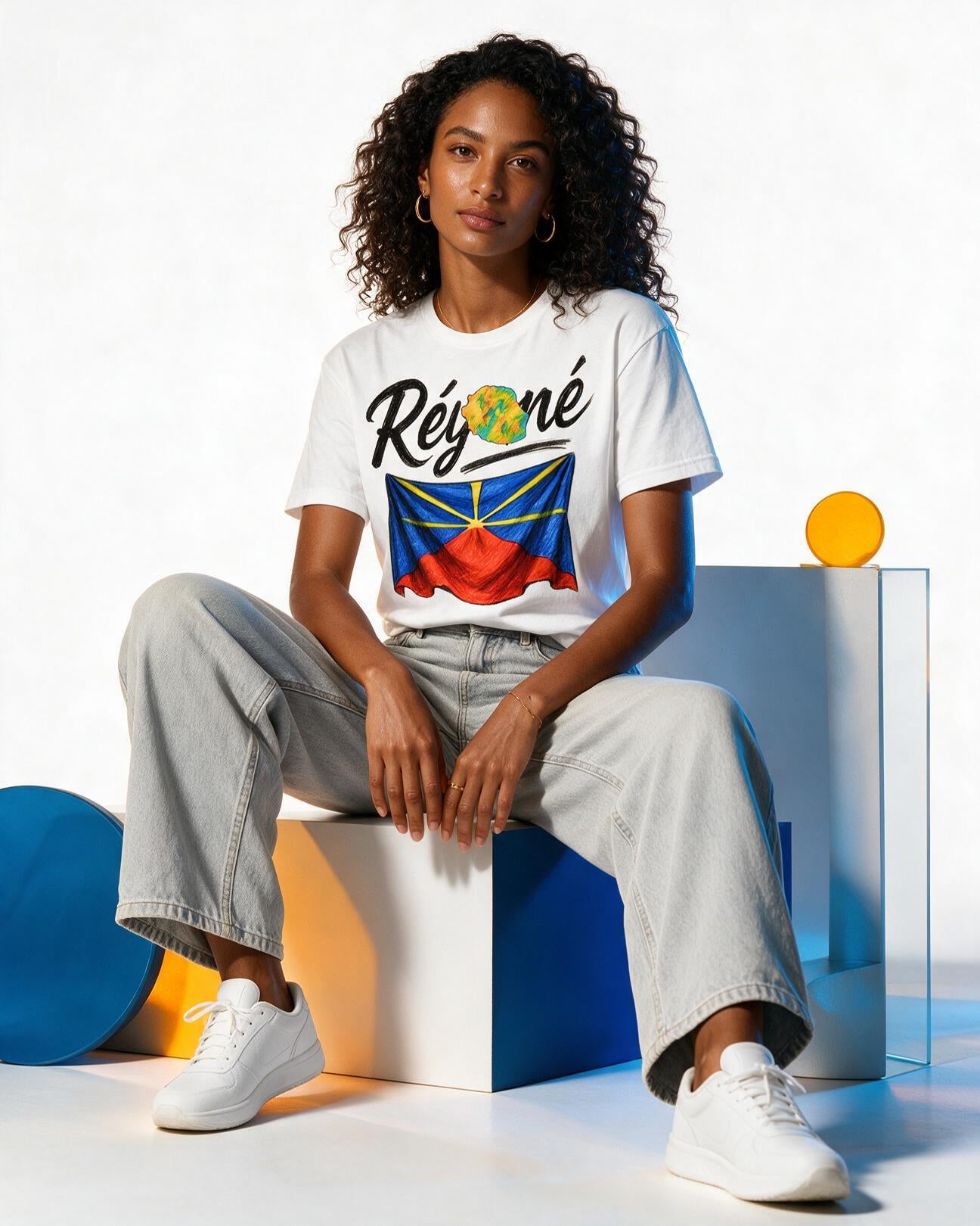GRAN GUÈL - 100%  La Réunion - T-Shirt unisexe - "RÉYONÉ (5)"