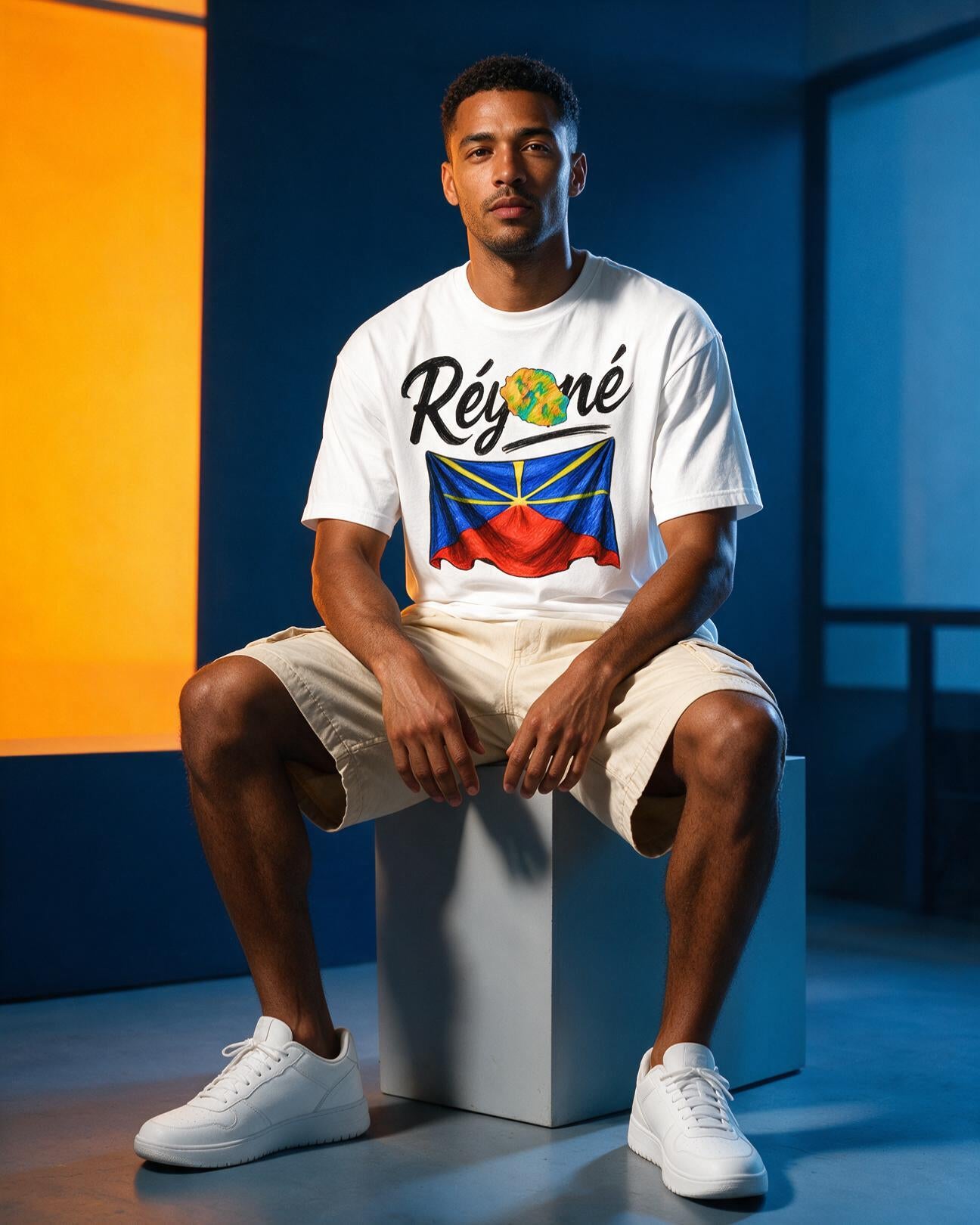 GRAN GUÈL - 100%  La Réunion - T-Shirt unisexe - "RÉYONÉ (5)"