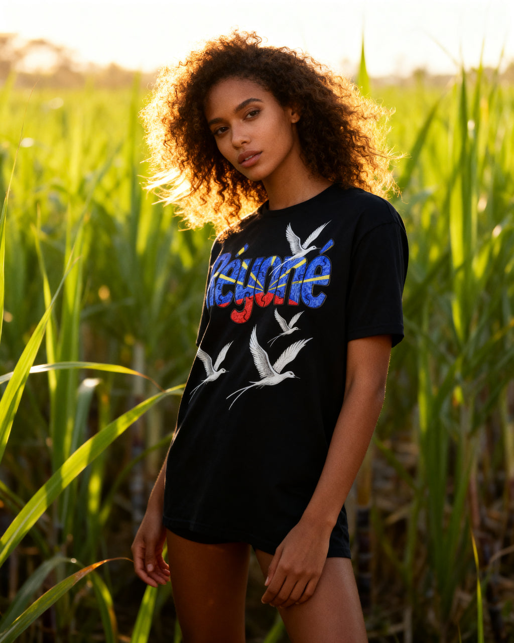 GRAN GUÈL - 100%  La Réunion - T-Shirt unisexe - "RÉYONÉ"