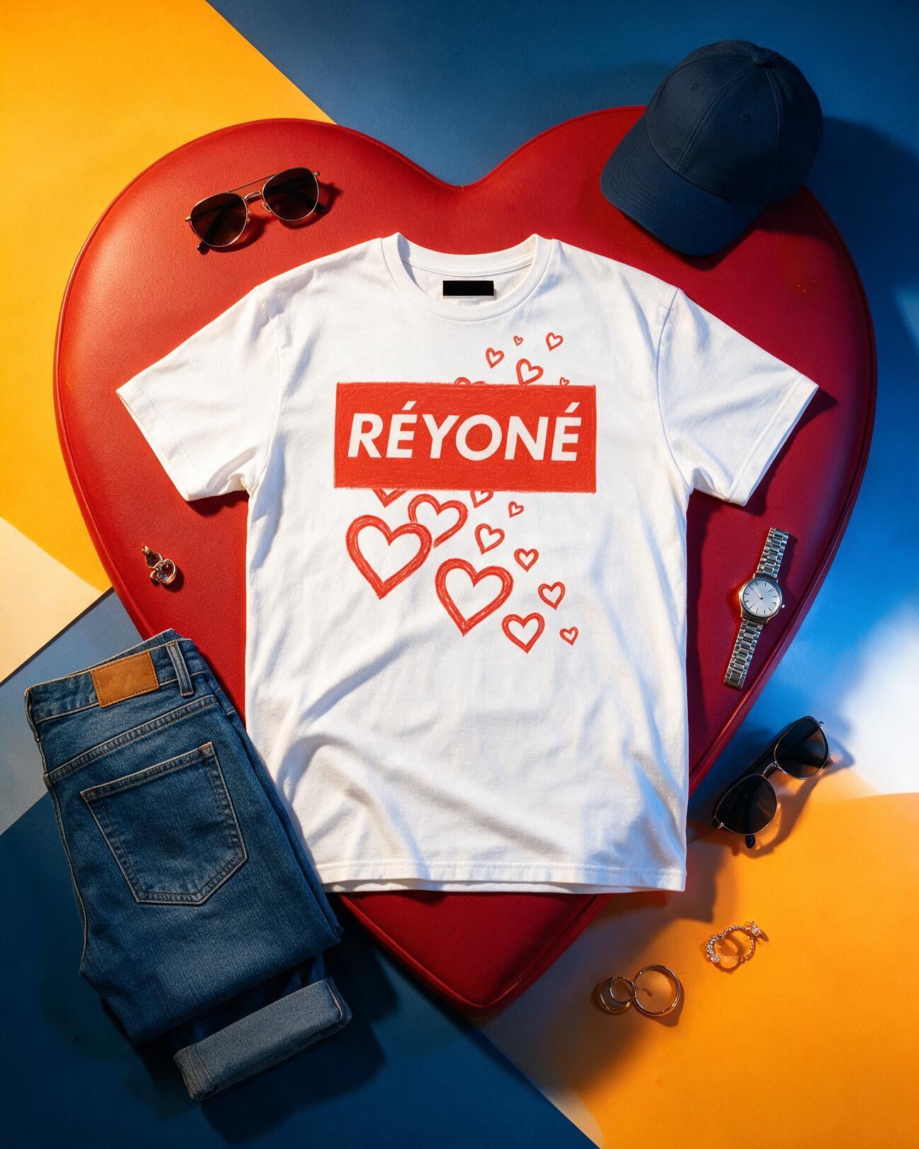 GRAN GUÈL - 100%  La Réunion - T-Shirt unisexe - "RÉYONÉ (6)"