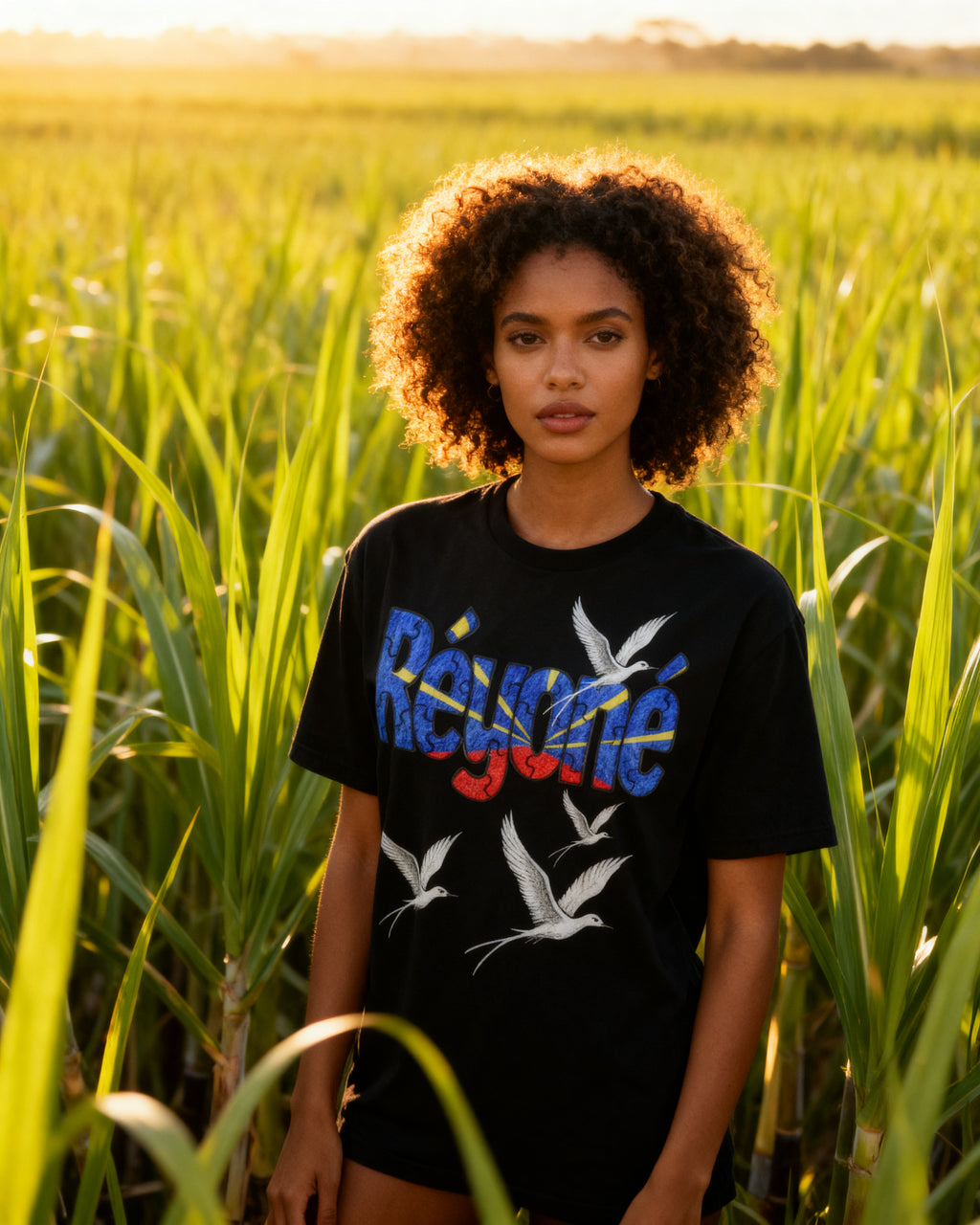 GRAN GUÈL - 100%  La Réunion - T-Shirt unisexe - "RÉYONÉ"