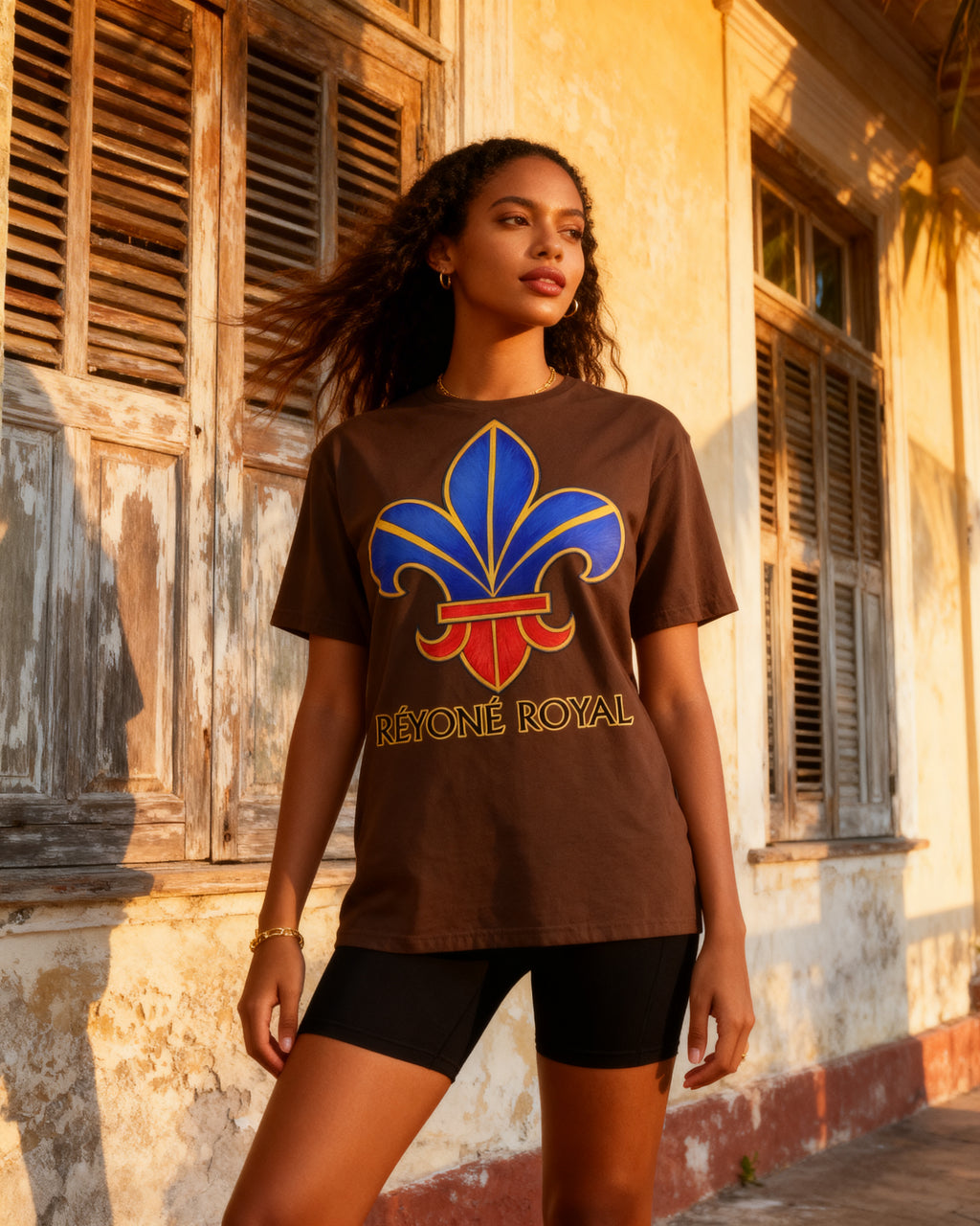 GRAN GUÈL - 100%  La Réunion - T-Shirt unisexe - "RÉYONÉ ROYAL"