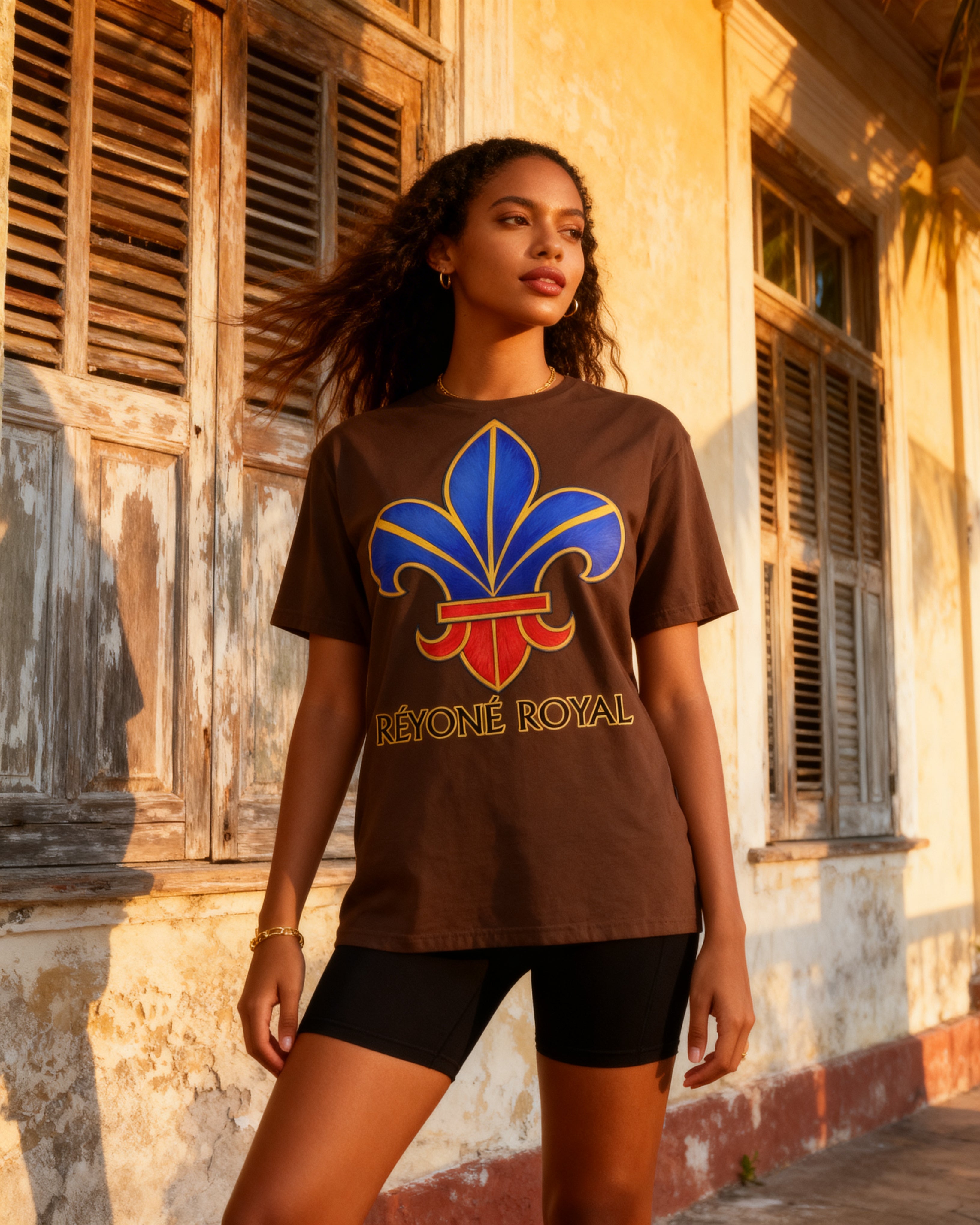 GRAN GUÈL - 100%  La Réunion - T-Shirt unisexe - "RÉYONÉ ROYAL"